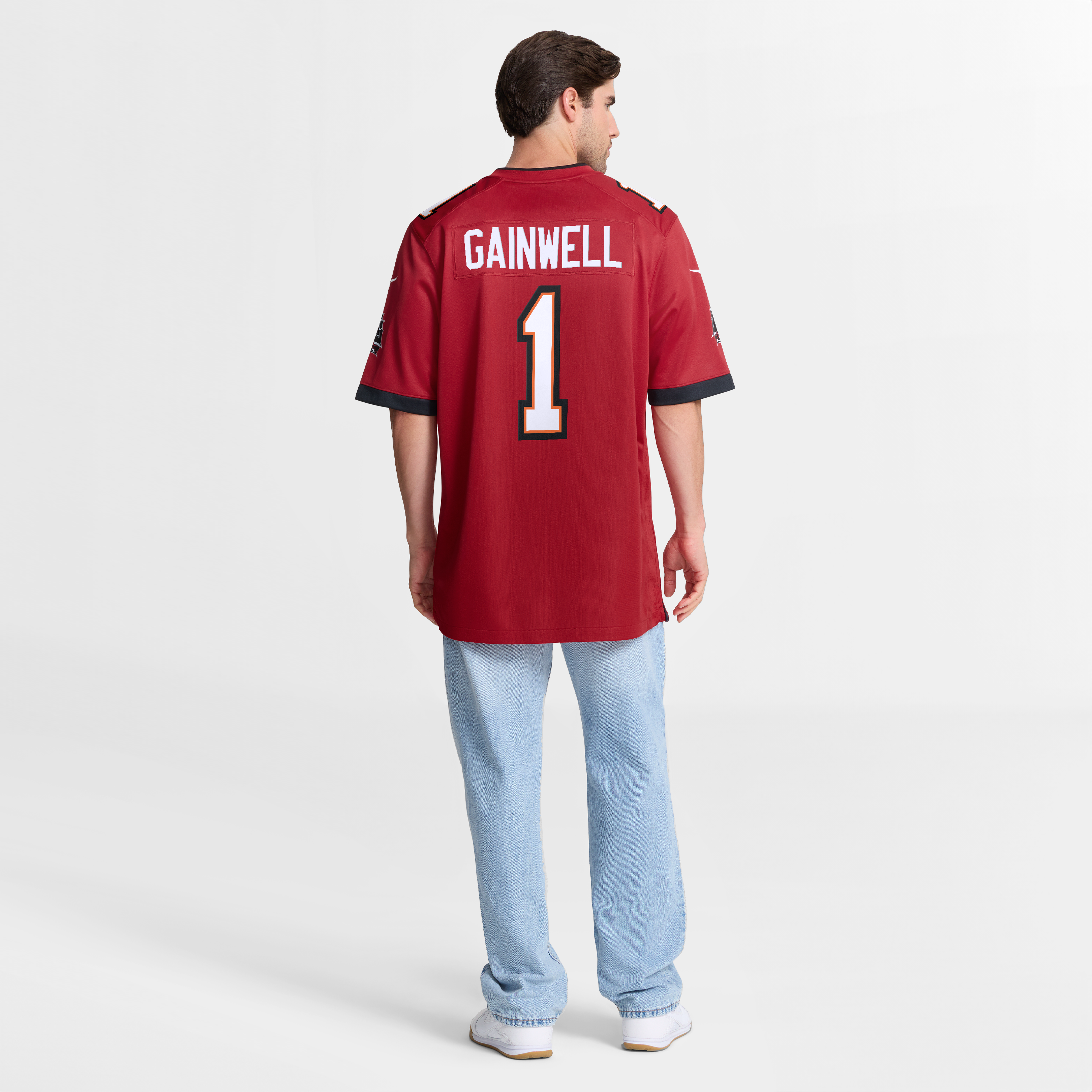 Kenneth Gainwell Tampa Bay Buccaneers Game Jersey Red NFL Football Fan Wear