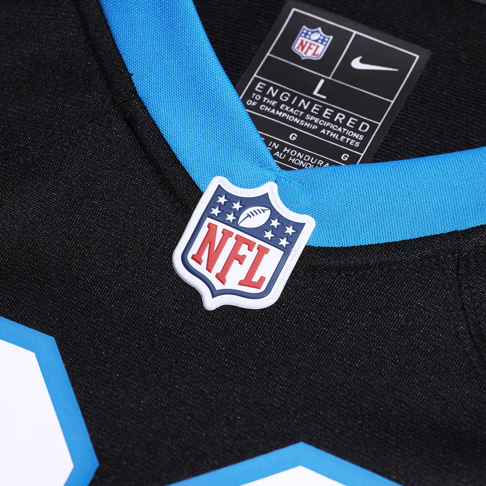 Sam Martin Carolina Panthers Game Jersey Black NFL Football Fan Wear