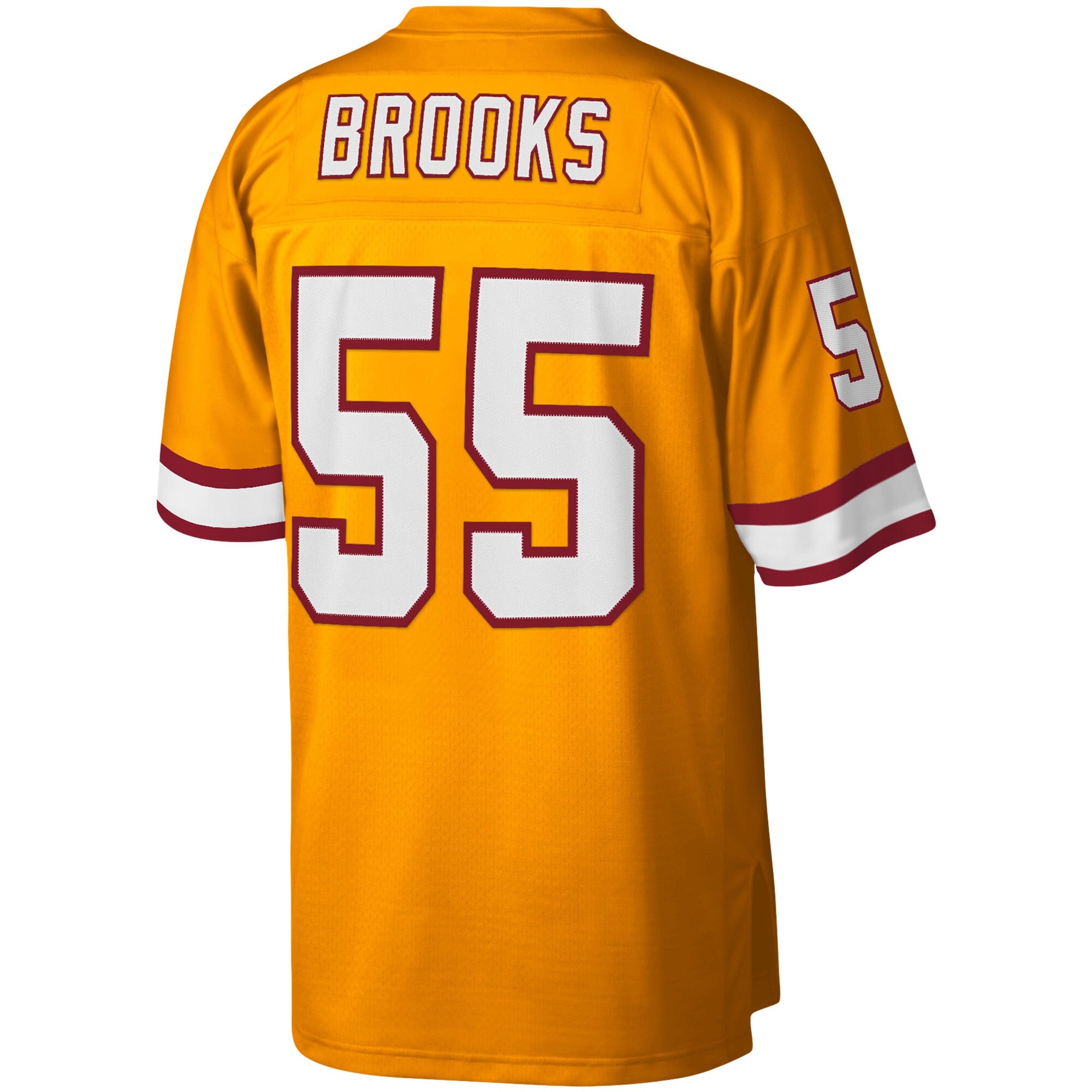 Derrick Brooks Mitchell Tampa Bay Buccaneers Player Jersey Orange NFL Football Fan Wear