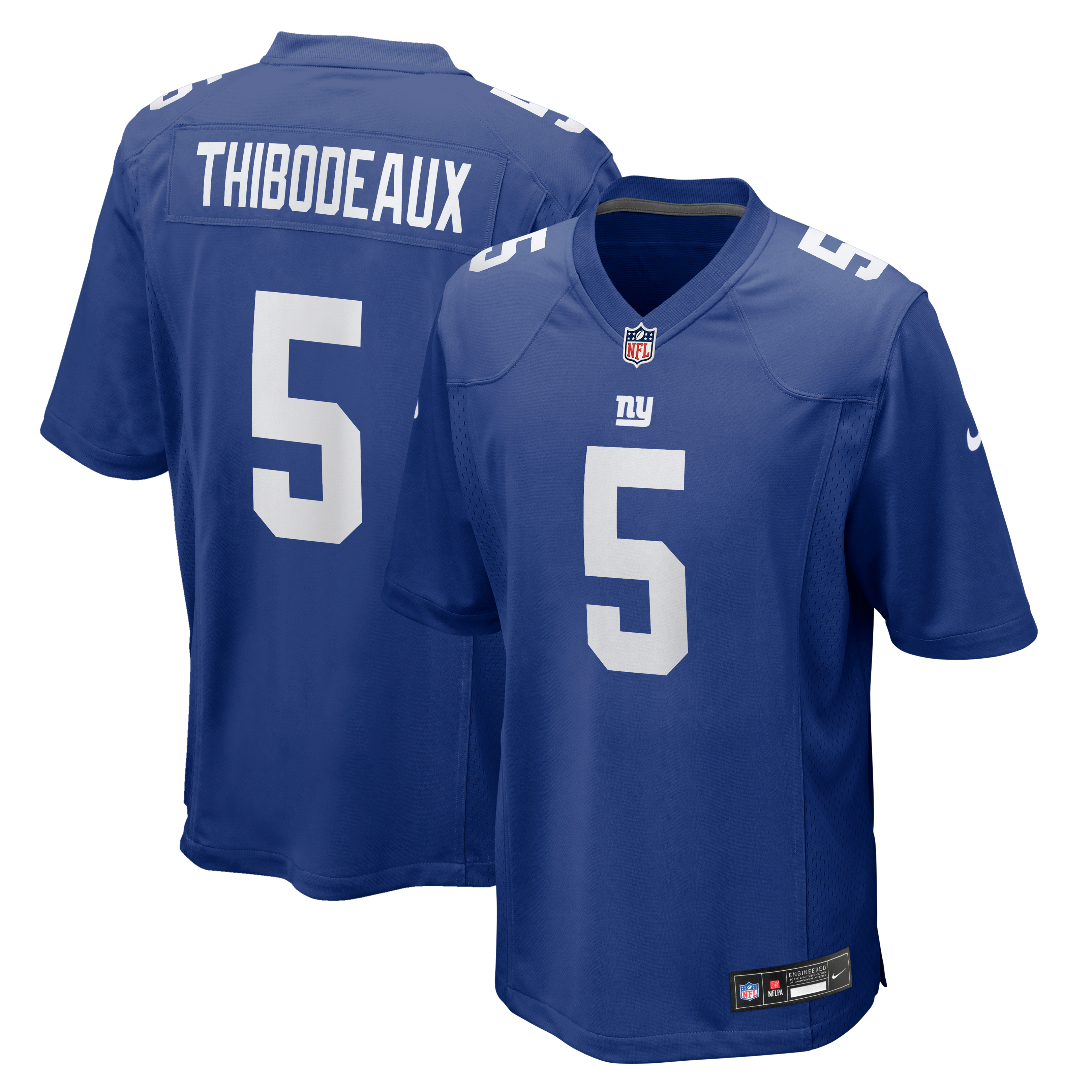 Kayvon Thibodeaux New York Giants Game Jersey Royal NFL Football Fan Wear