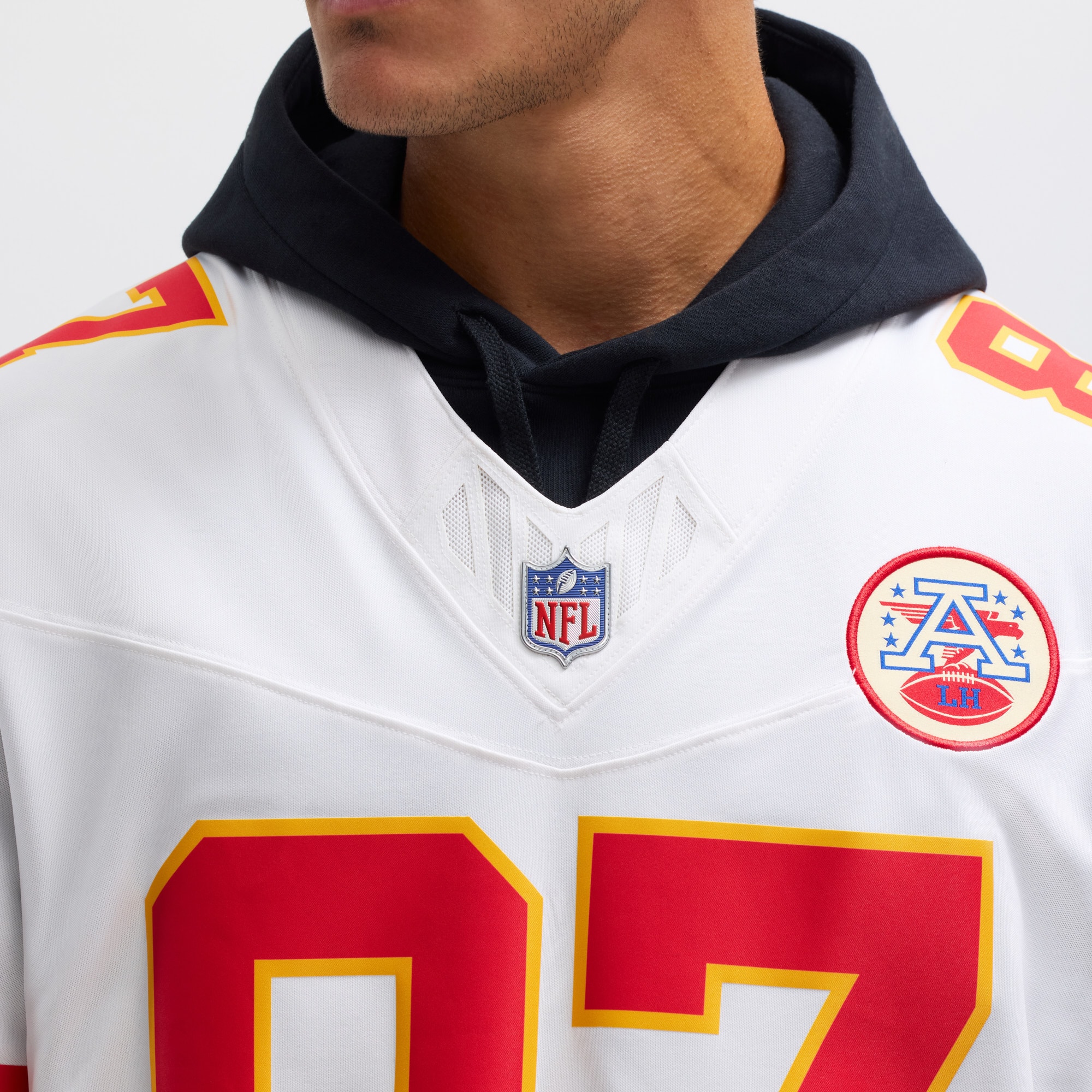 Travis Kelce Kansas City Chiefs Limited Jersey No.87 White NFL Football Fan Wear