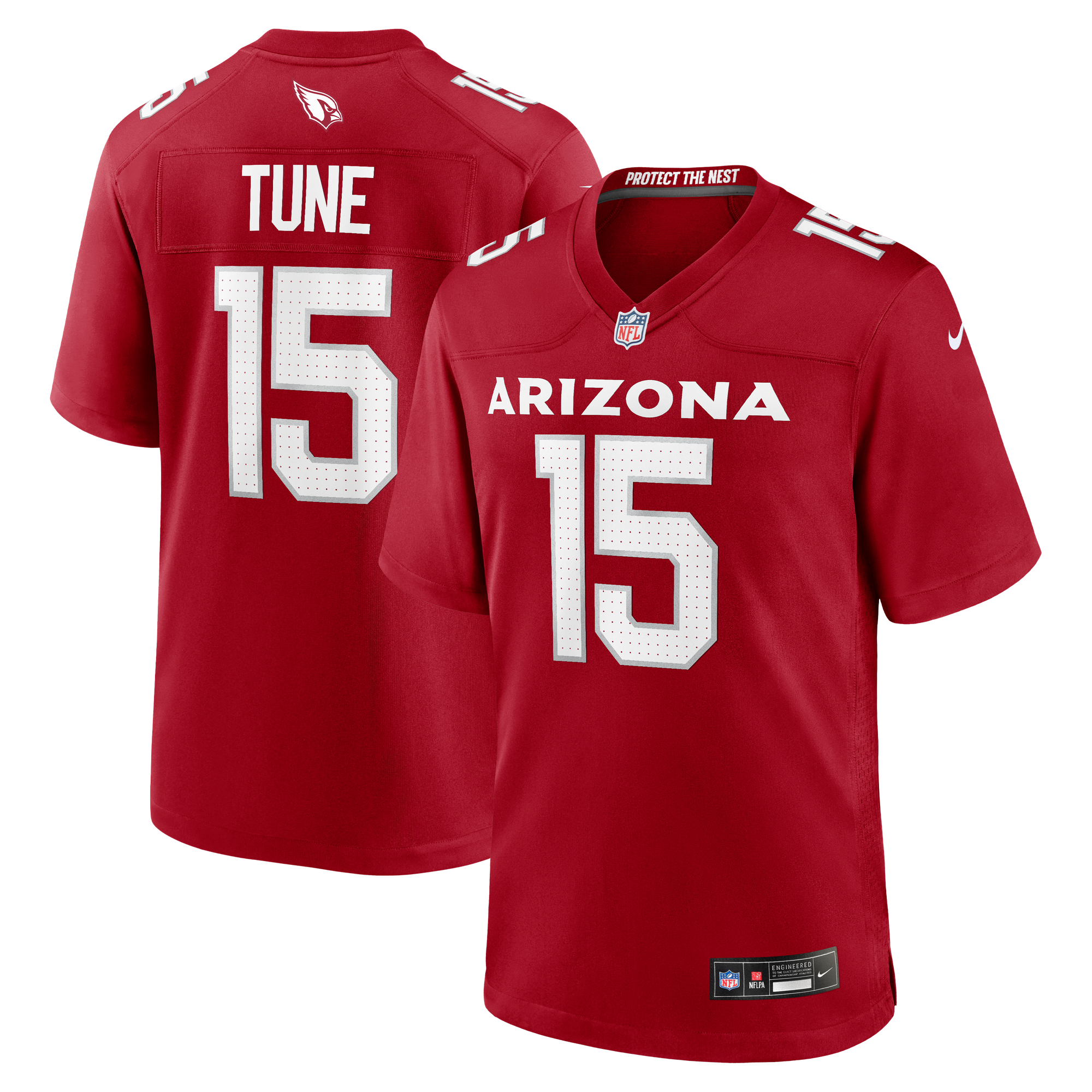 Clayton Tune Arizona Cardinals Game Jersey Cardinal NFL Football Fan Wear Clayton Tune