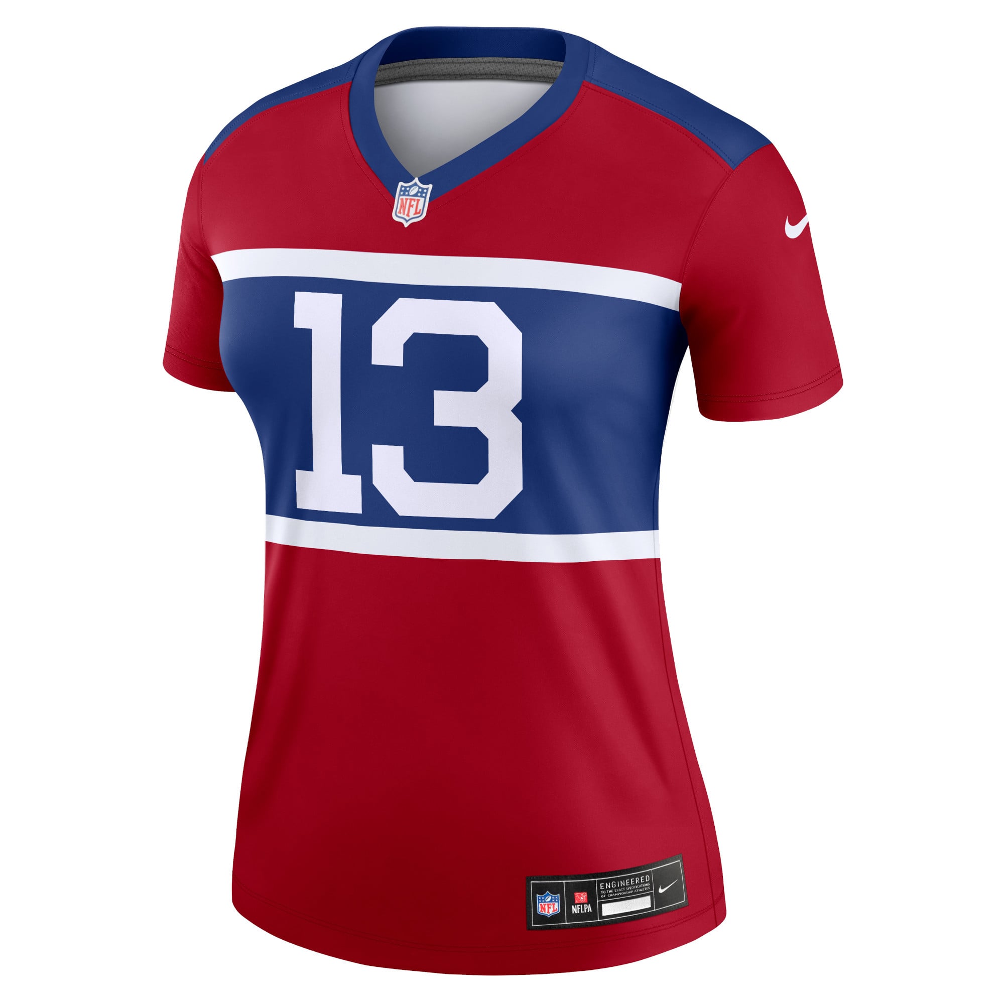 Jalin Hyatt Performance New York Giants Player Jersey Red NFL Football Fan Wear Jalin Hyatt Performance