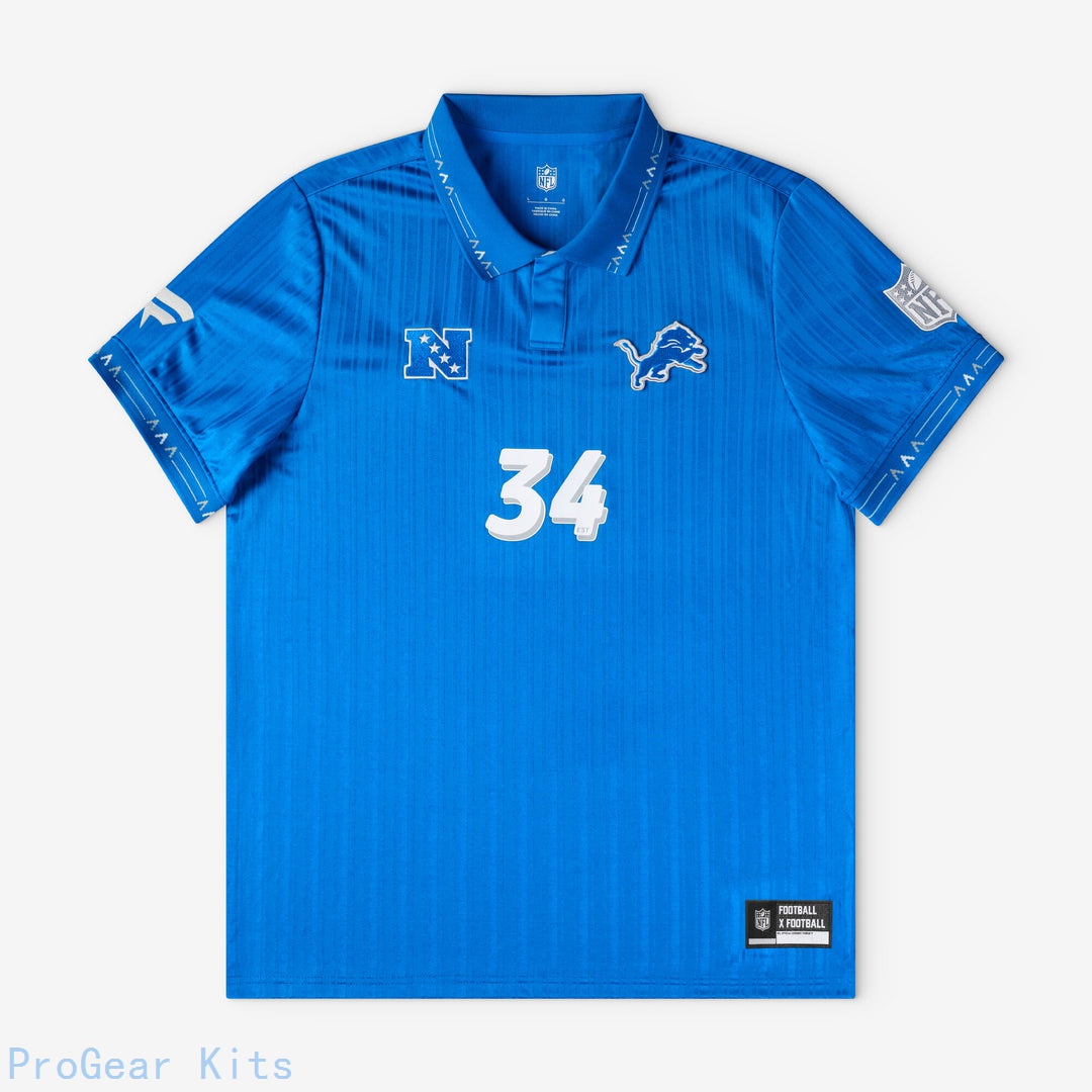 Detroit Lions Jersey NFL Football Fan Wear