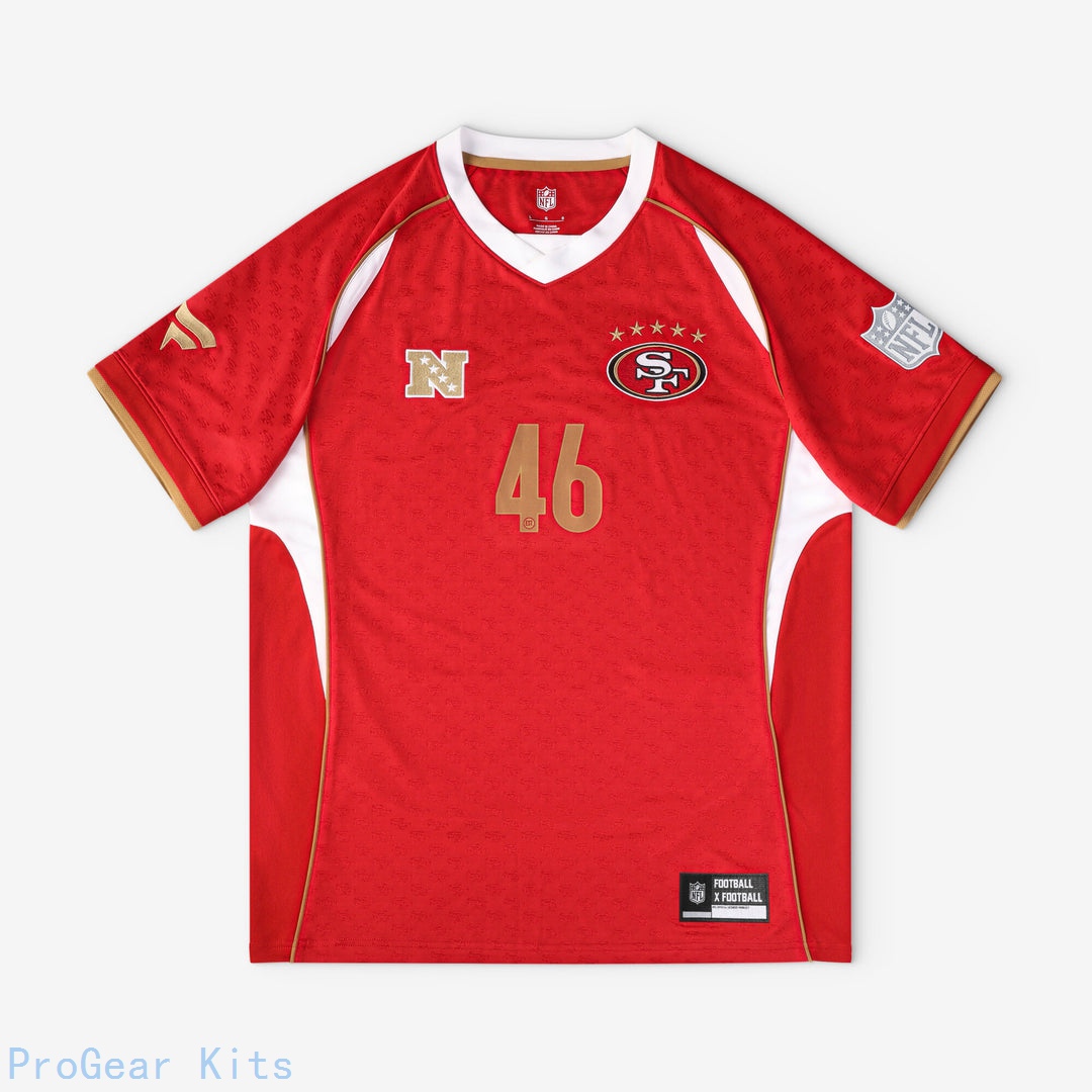 San Francisco San Francisco 49ers Jersey NFL Football Fan Wear