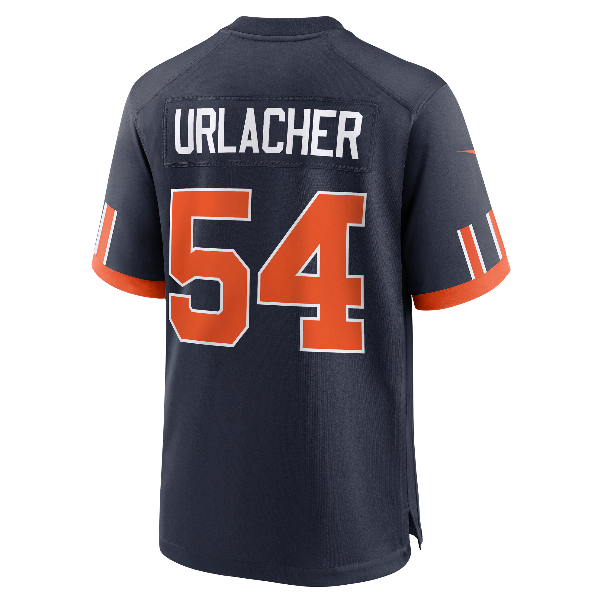 Brian Urlacher Chicago Bears Game Jersey Navy NFL Football Fan Wear