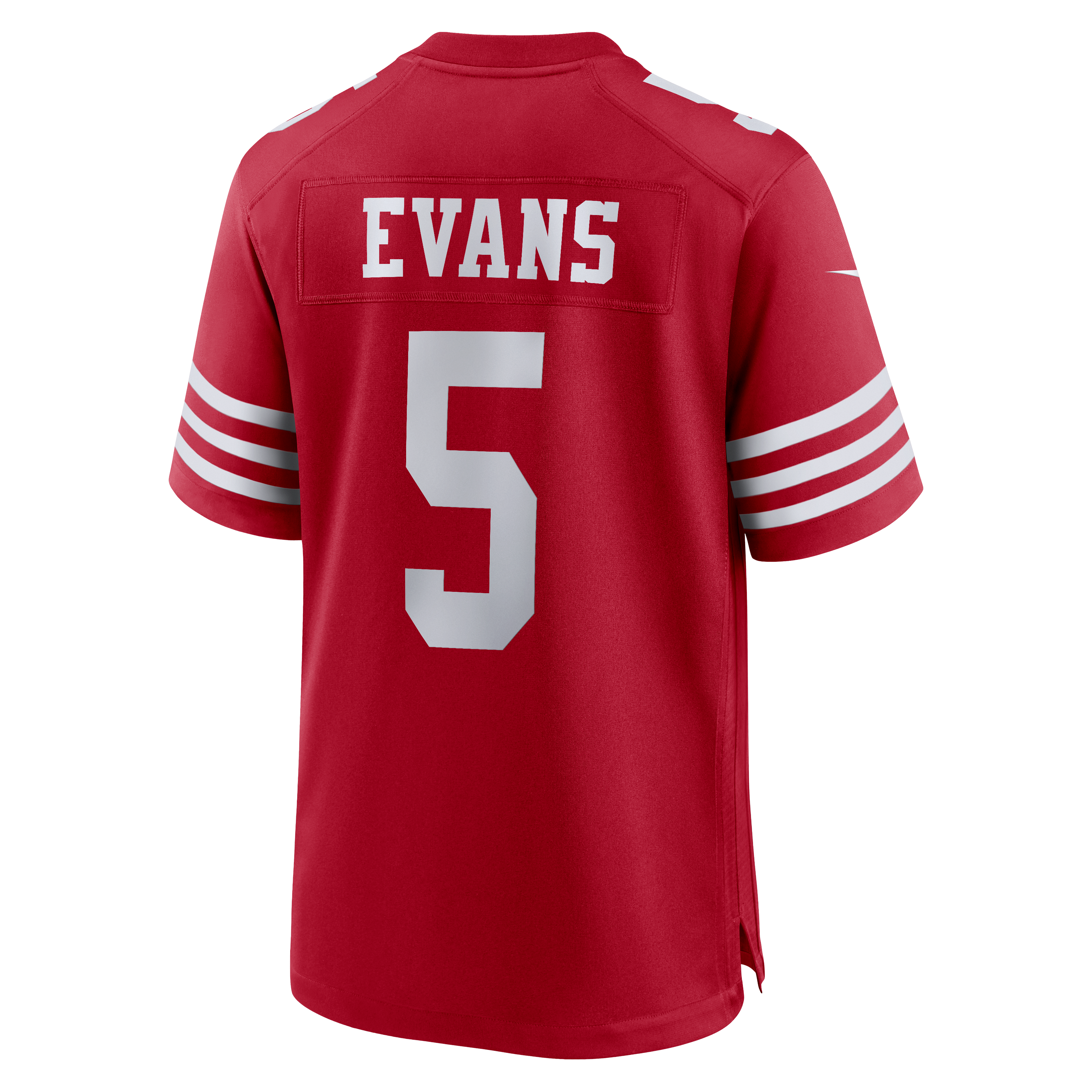 Mike Evans San Francisco 49ers Game Jersey Scarlet NFL Football Fan Wear