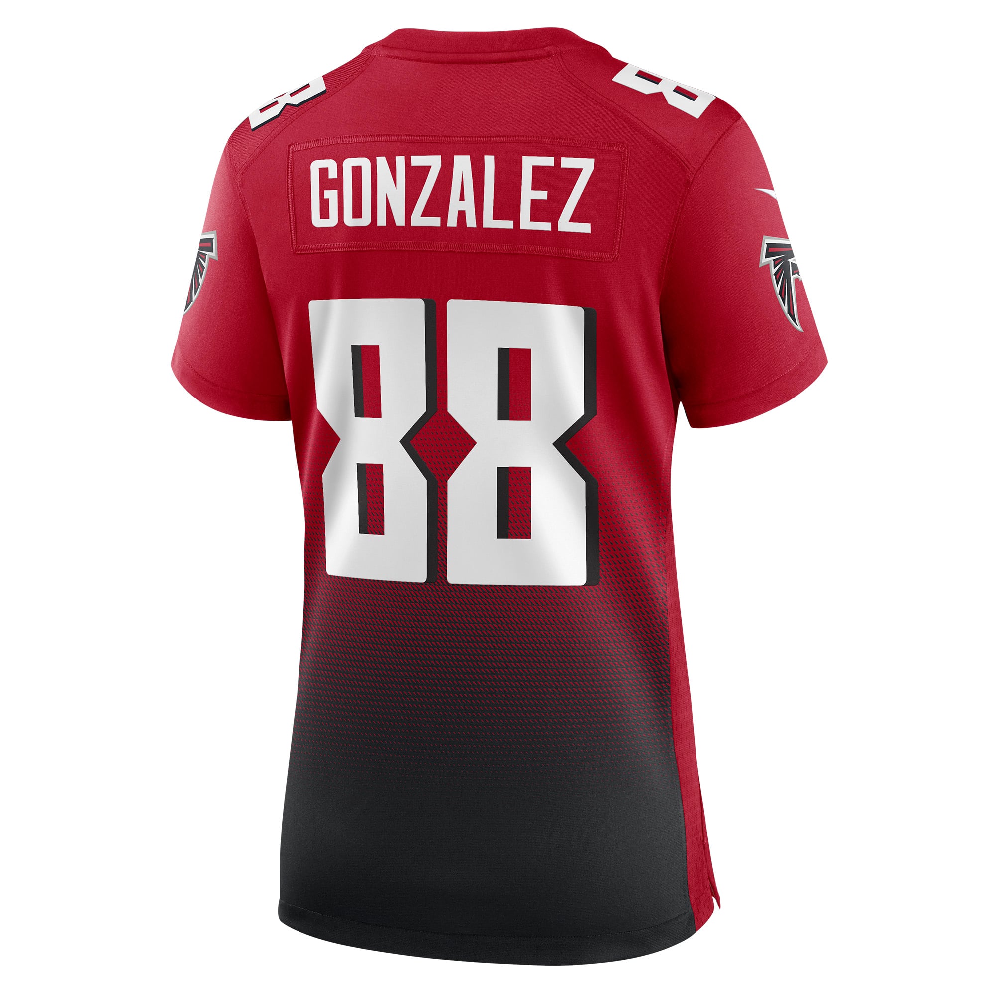 Retired Tony Gonzalez Atlanta Falcons Game Jersey Red NFL Football Fan Wear