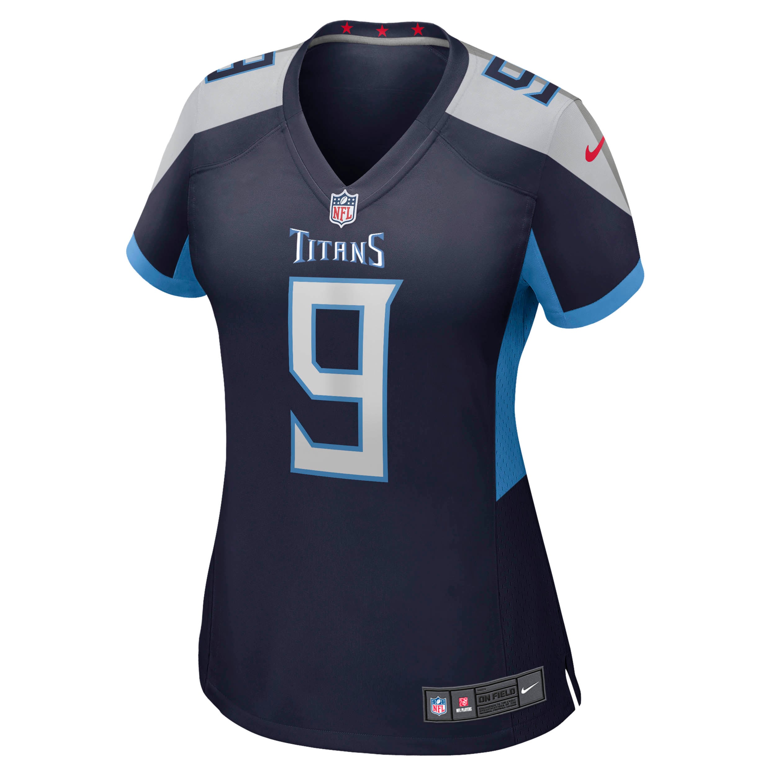 Retired Steve McNair Tennessee Titans Player Jersey Navy NFL Football Fan Wear