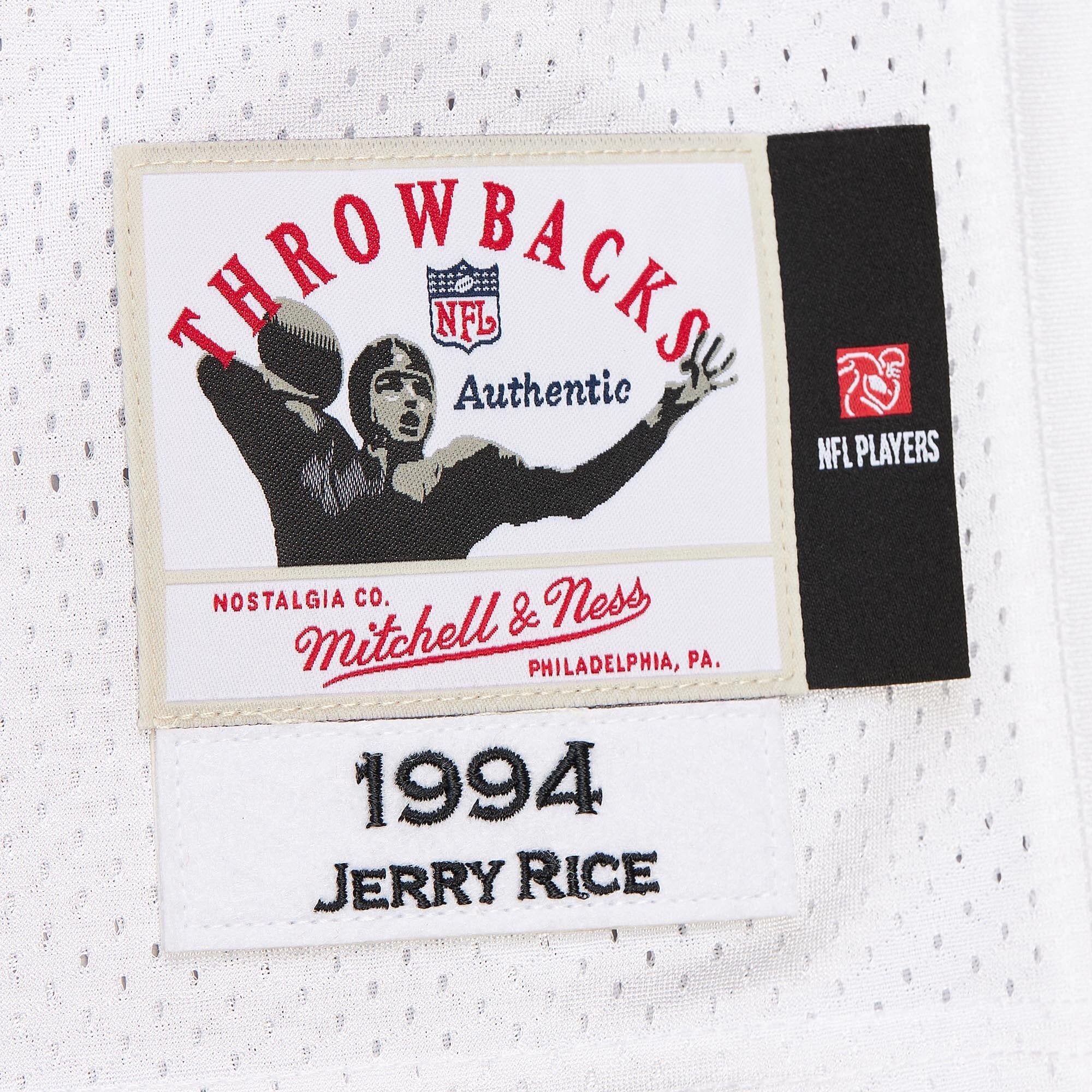 Retired Jerry Rice San Francisco 49ers Player Jersey White NFL Football Fan Wear