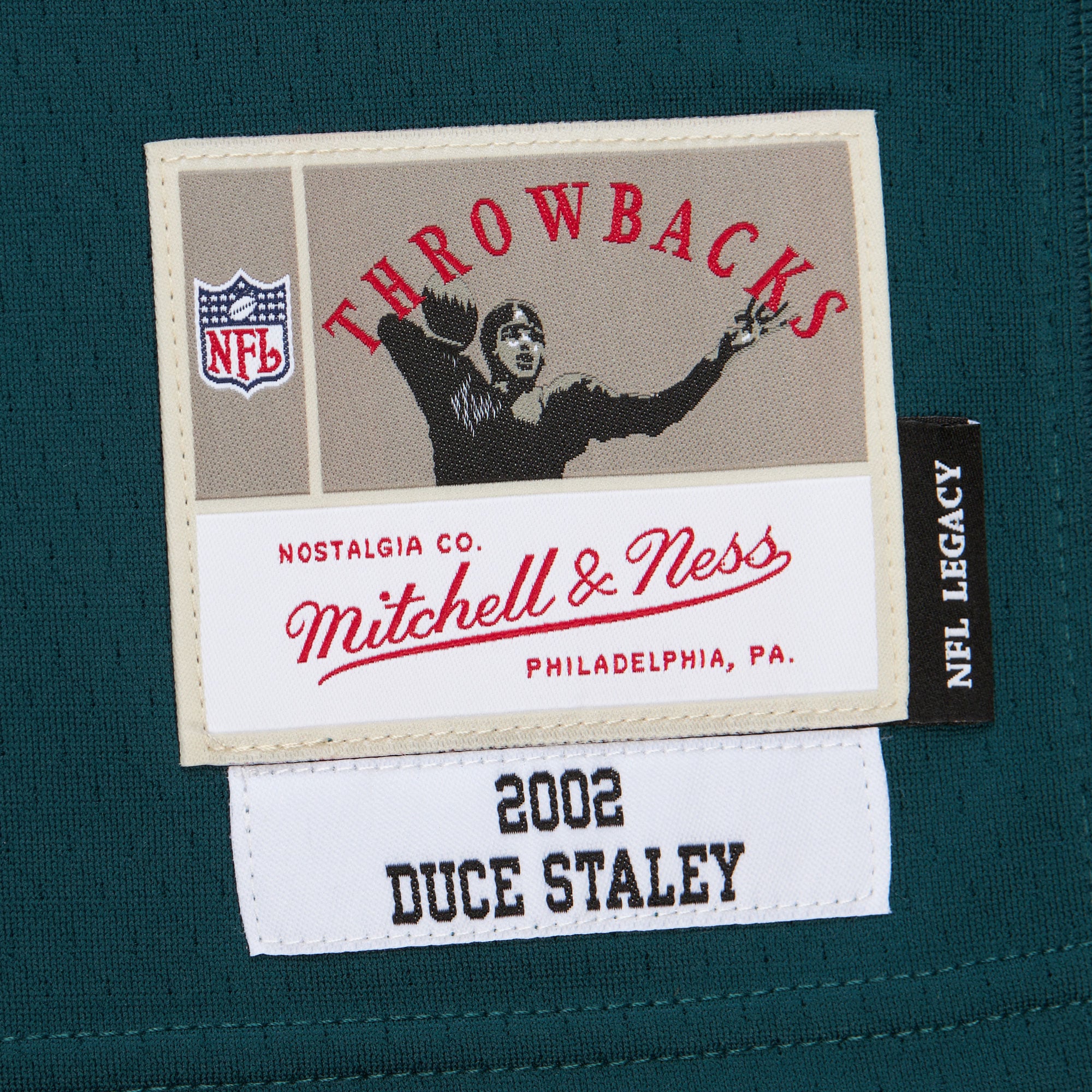 Duce Staley Mitchell Philadelphia Eagles Replica Jersey Midnight NFL Football Fan Wear