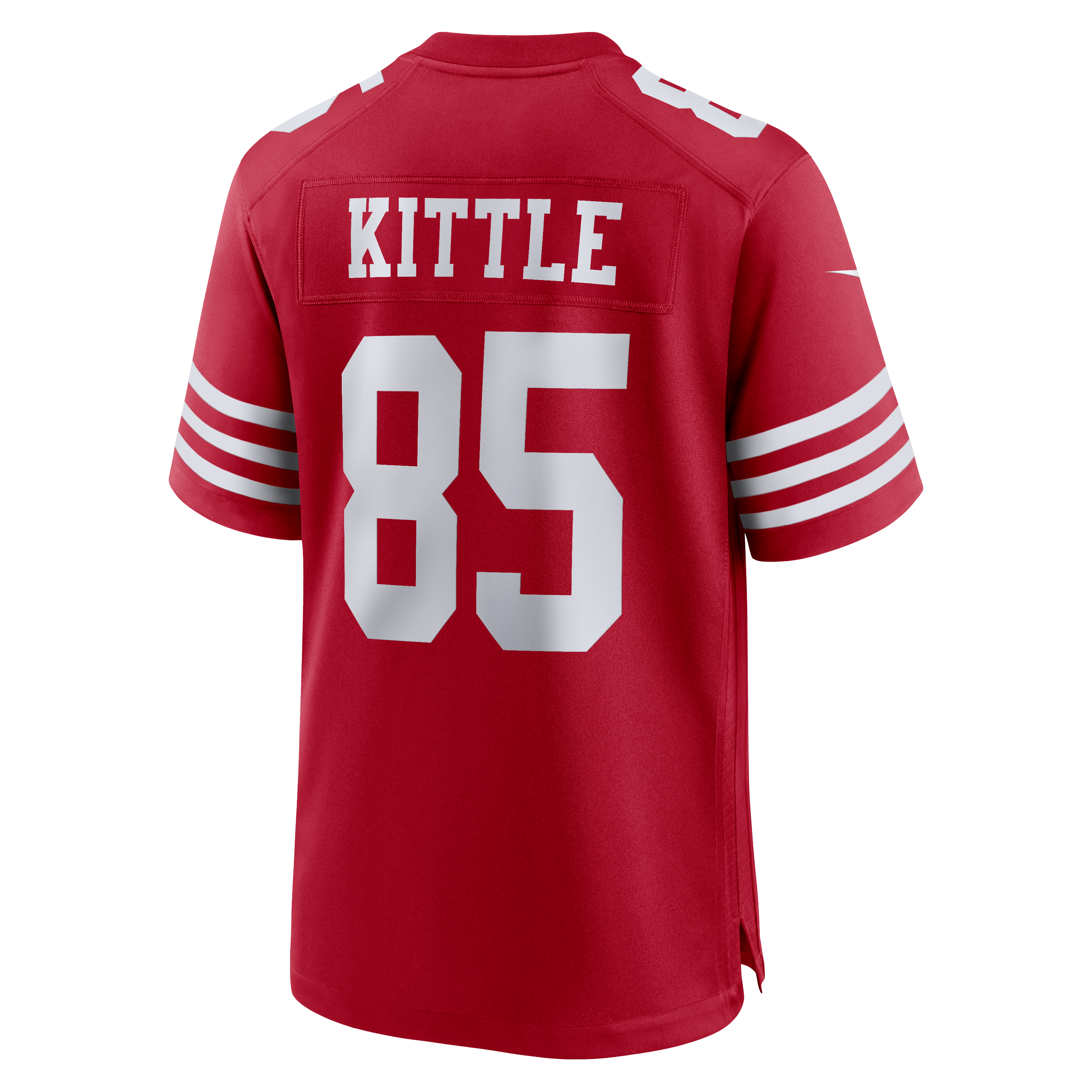 George Kittle San Francisco 49ers Game Jersey Scarlet NFL Football Fan Wear George Kittle