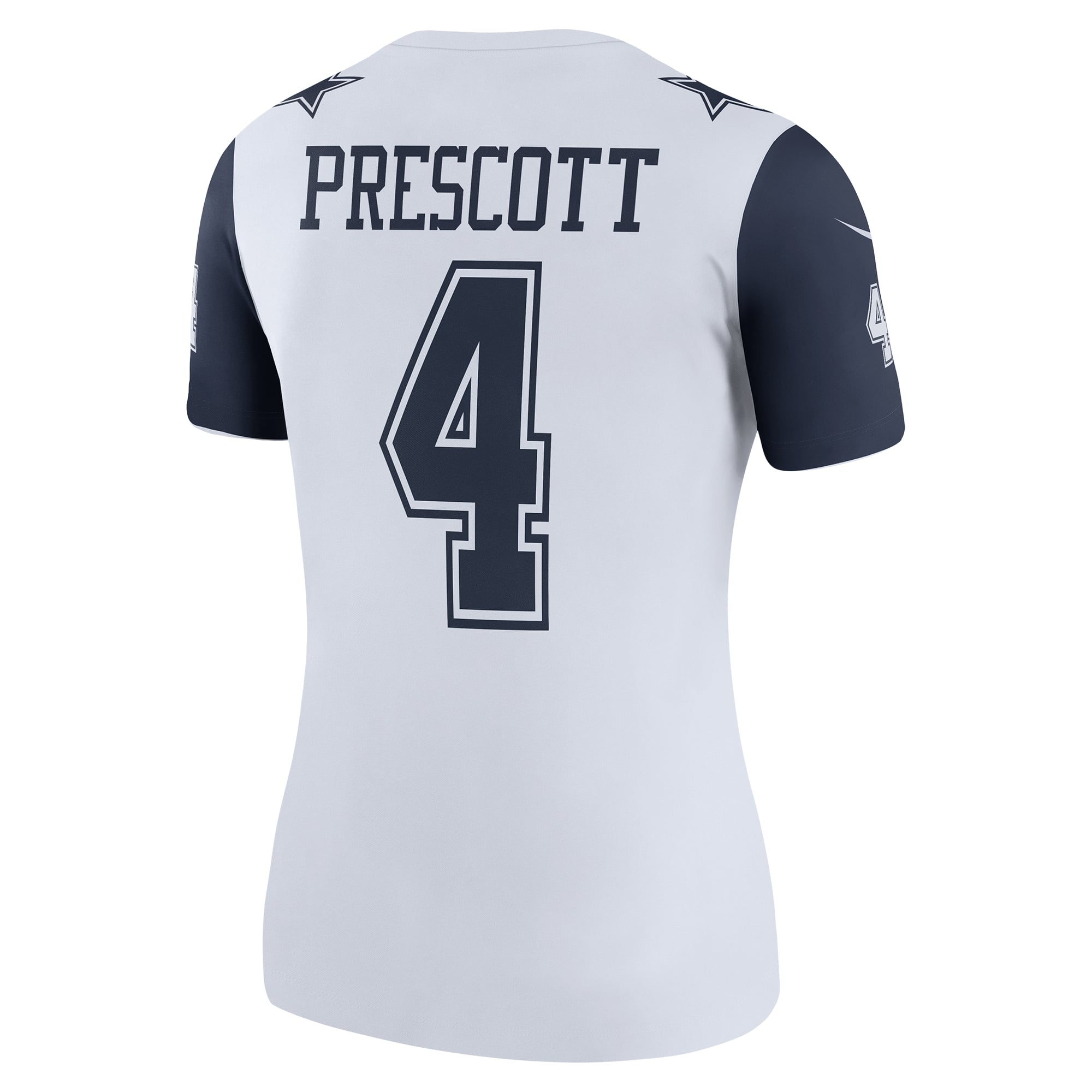 Dak Prescott Performance Dallas Cowboys Player Jersey White NFL Football Fan Wear Dak Prescott Performance