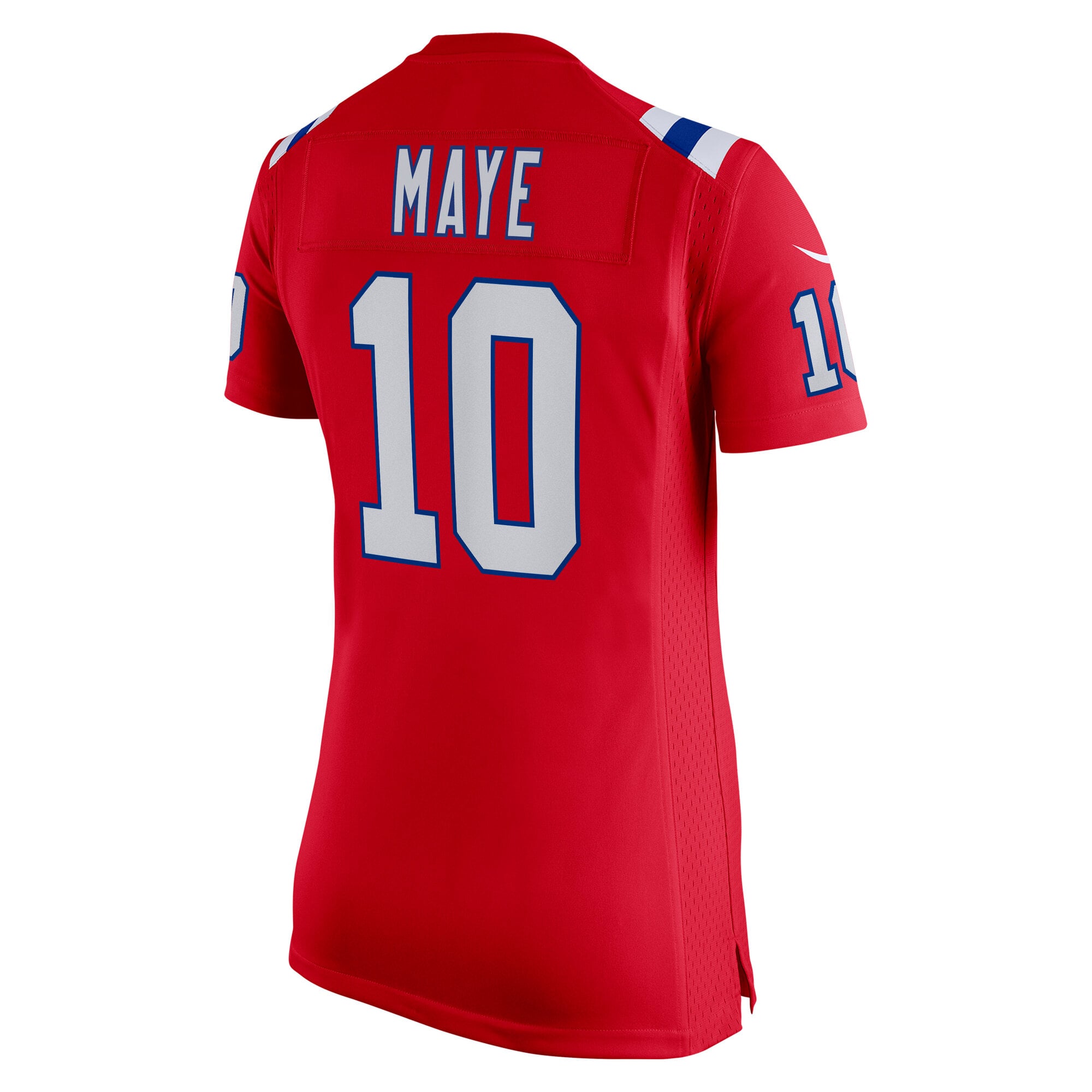 Drake Maye New England Patriots Game Jersey Red NFL Football Fan Wear