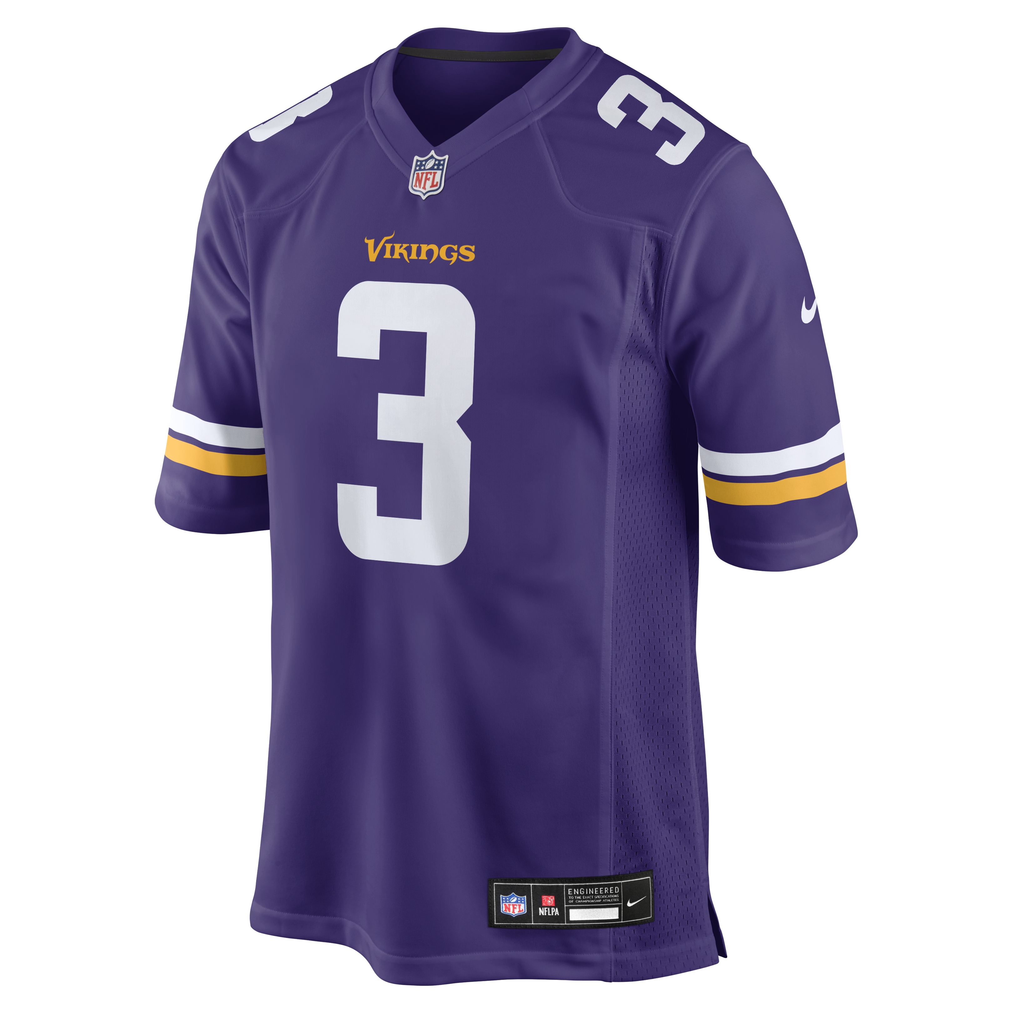 Jordan Addison Minnesota Vikings Game Jersey Purple NFL Football Fan Wear Jordan Addison