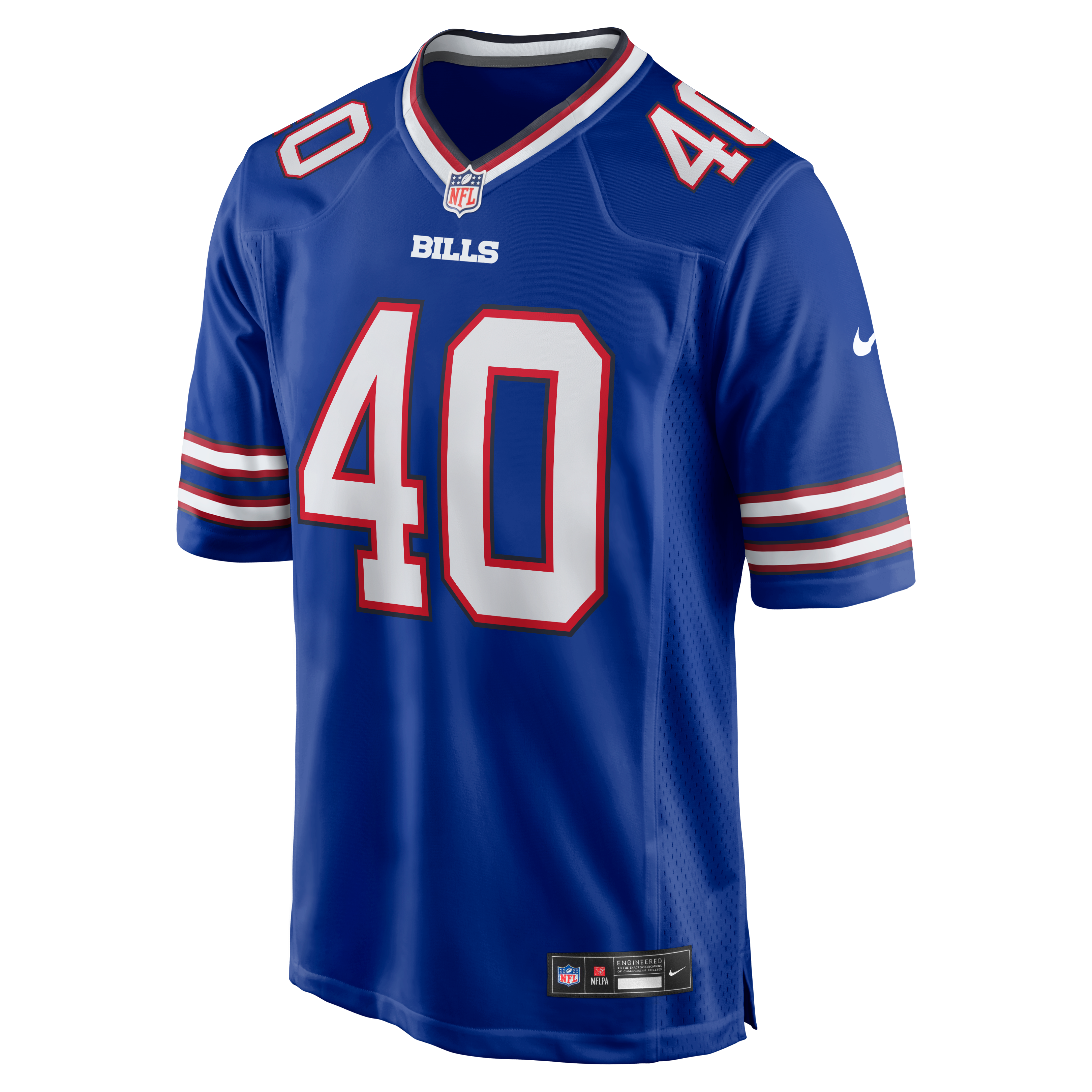 Matthew Wright Buffalo Bills Game Jersey Royal NFL Football Fan Wear Matthew Wright