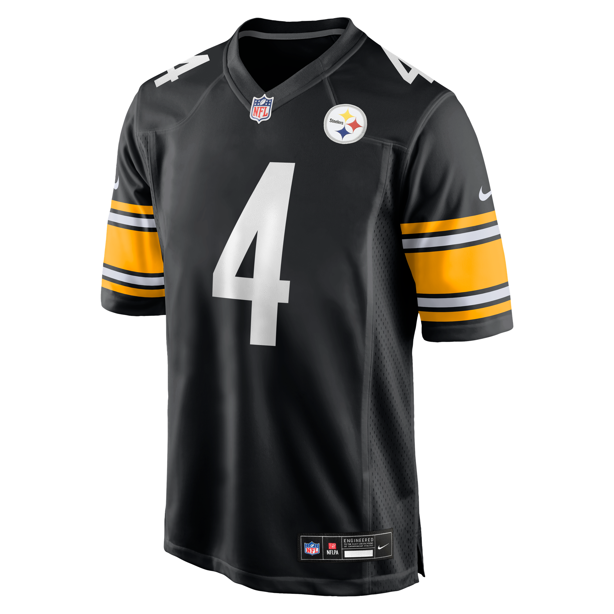 DK Metcalf Pittsburgh Steelers Player Jersey Black NFL Football Fan Wear