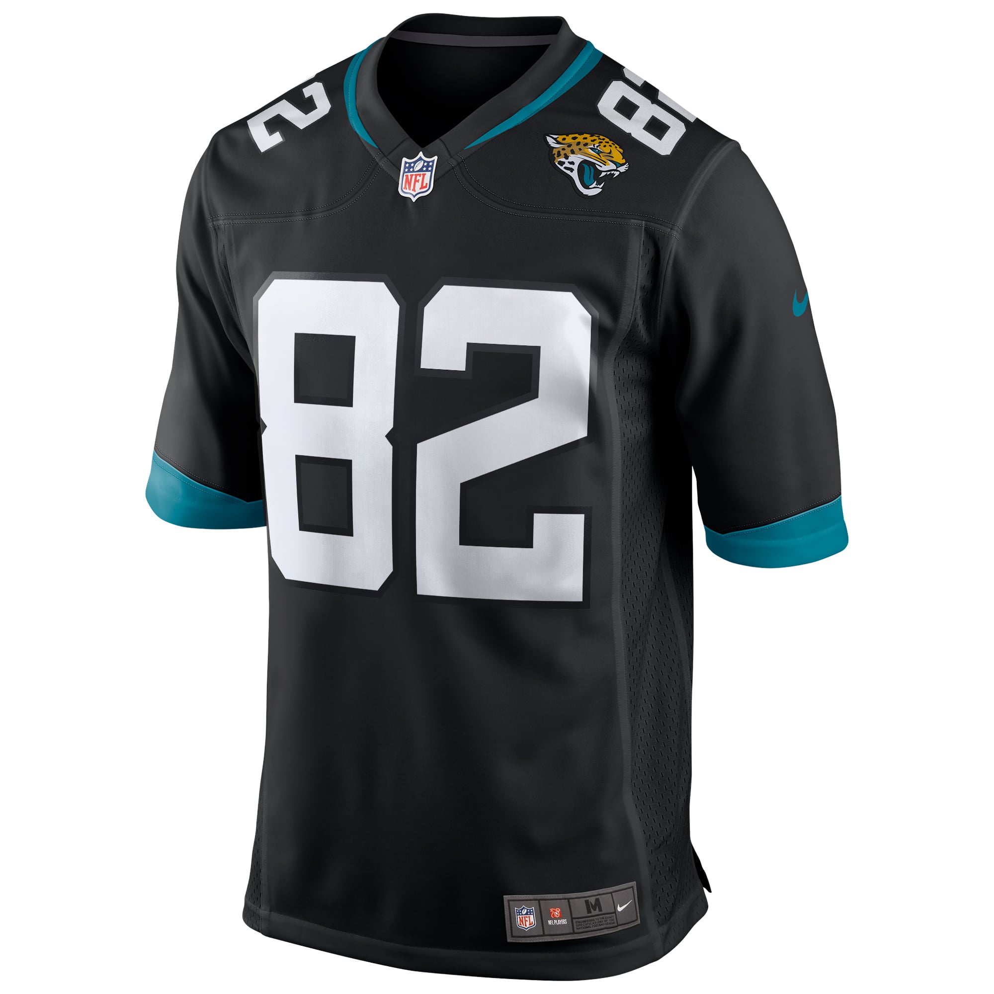 Retired Jimmy Smith Jacksonville Jaguars Player Jersey Black NFL Football Fan Wear Retired Jimmy Smith