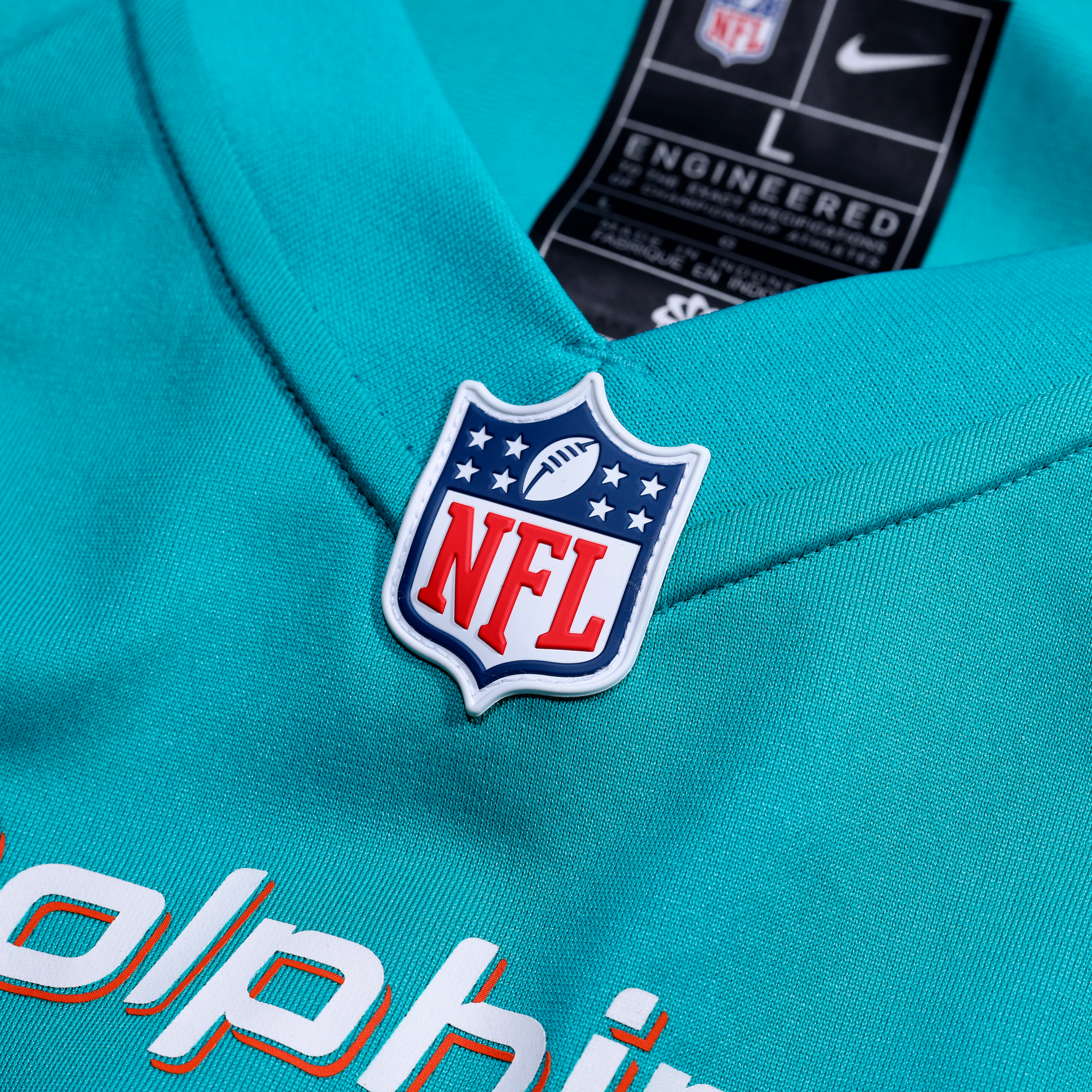 Kion Smith Miami Dolphins Game Jersey Aqua NFL Football Fan Wear