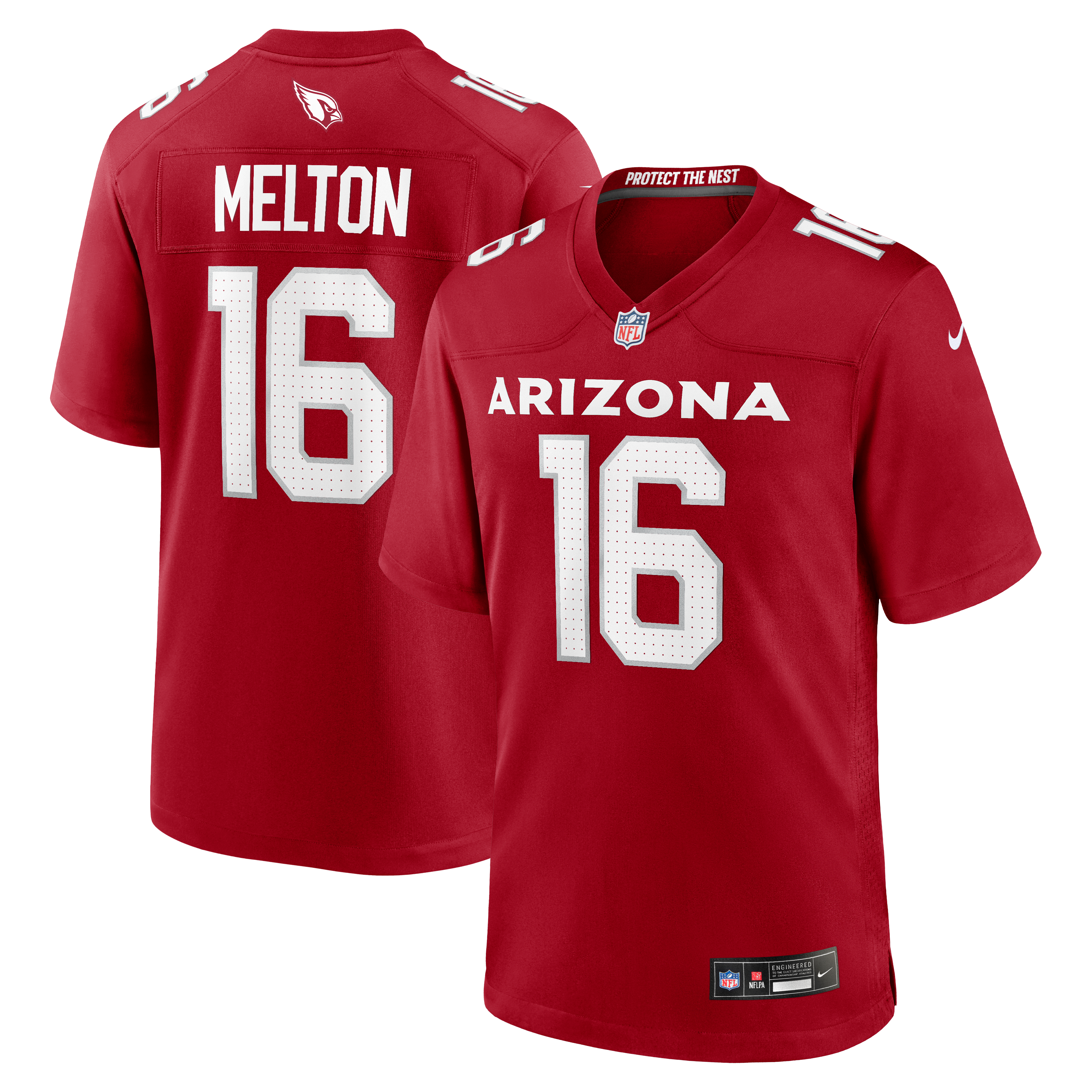 Max Melton Arizona Cardinals Game Jersey Cardinal NFL Football Fan Wear