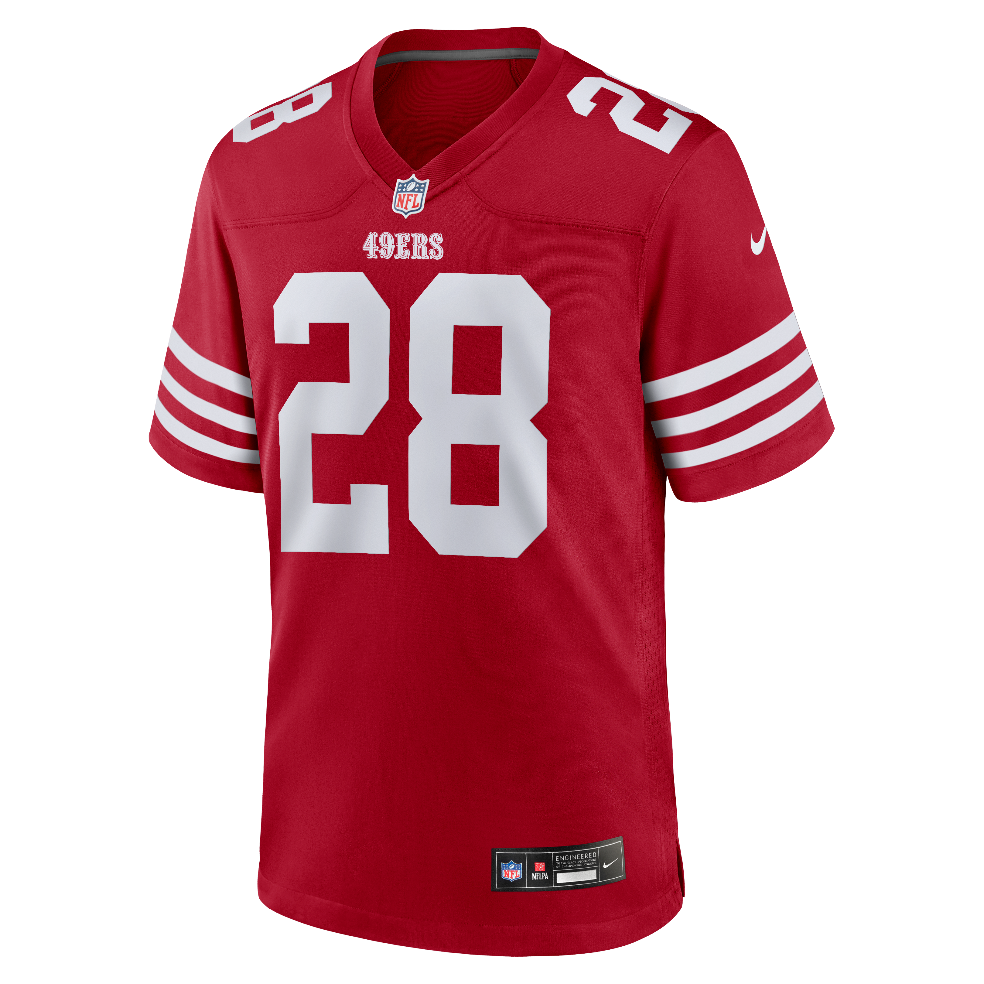 Darrell Luter Jr San Francisco 49ers Game Jersey Scarlet NFL Football Fan Wear