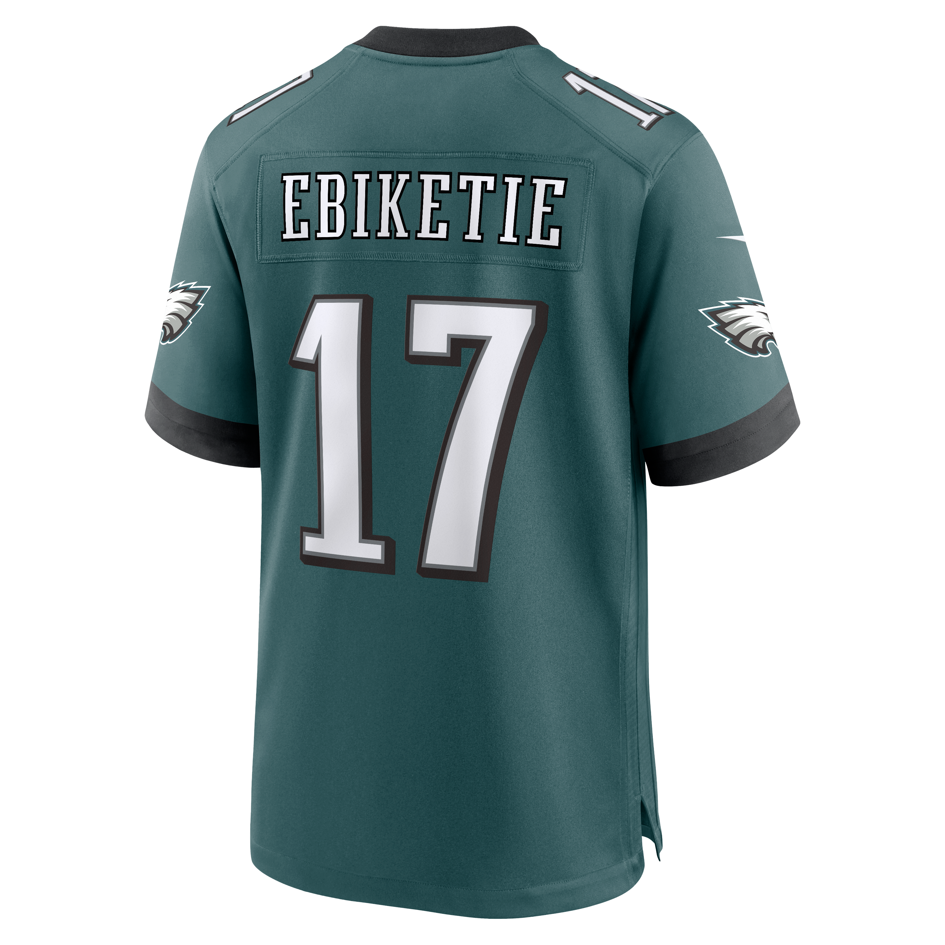 Arnold Ebiketie Philadelphia Eagles Game Jersey Midnight NFL Football Fan Wear Arnold Ebiketie