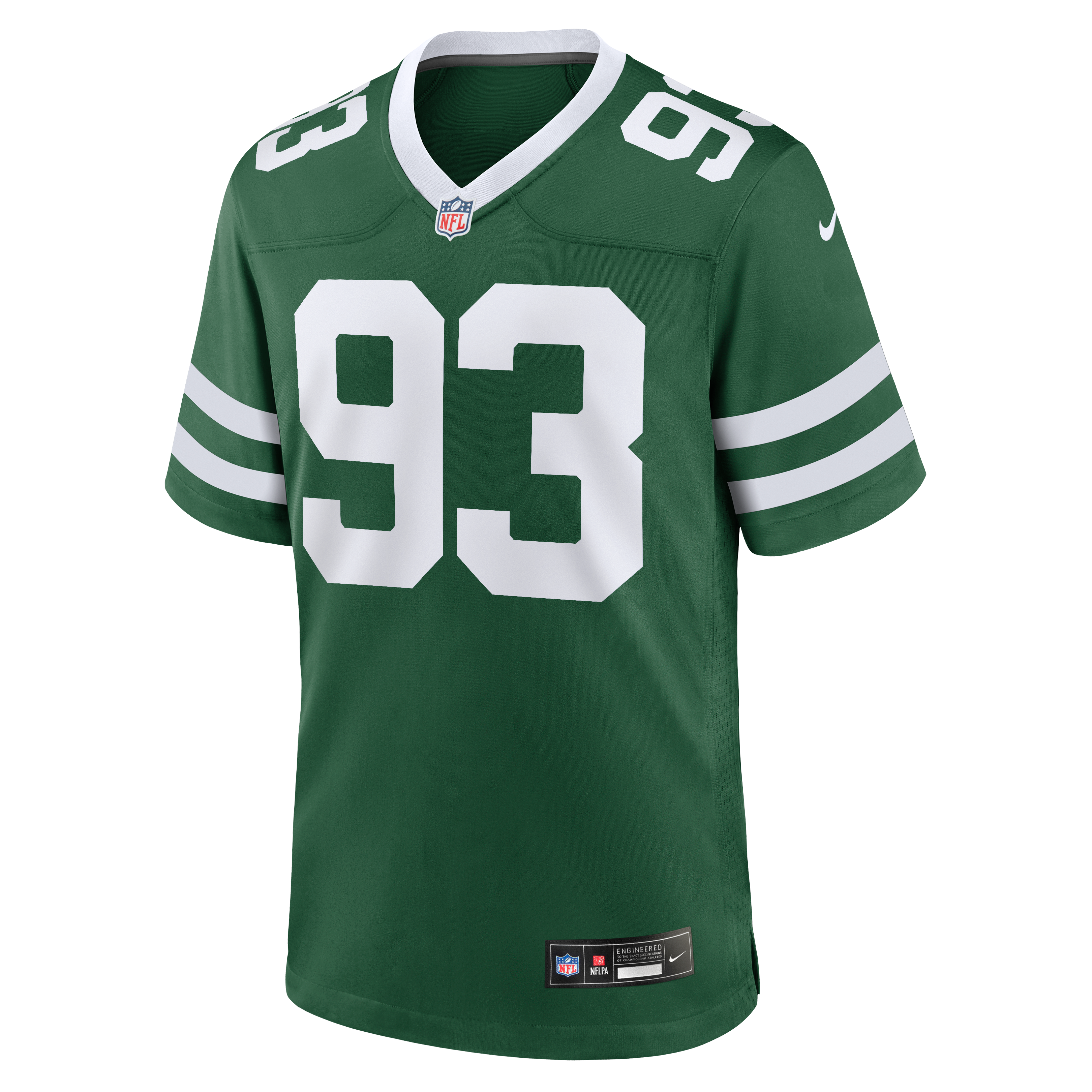 Takk McKinley New York Jets Game Jersey Green NFL Football Fan Wear