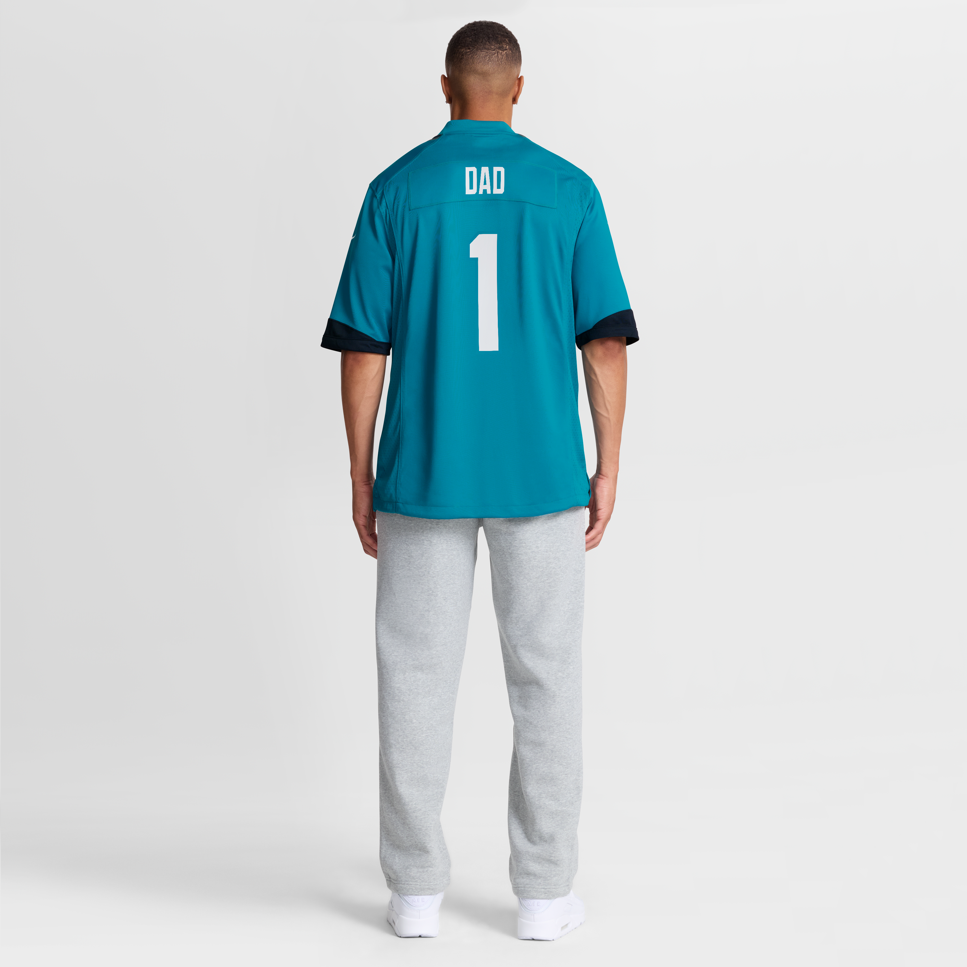Jacksonville Jaguars Game Jersey No.1 Teal NFL Football Fan Wear