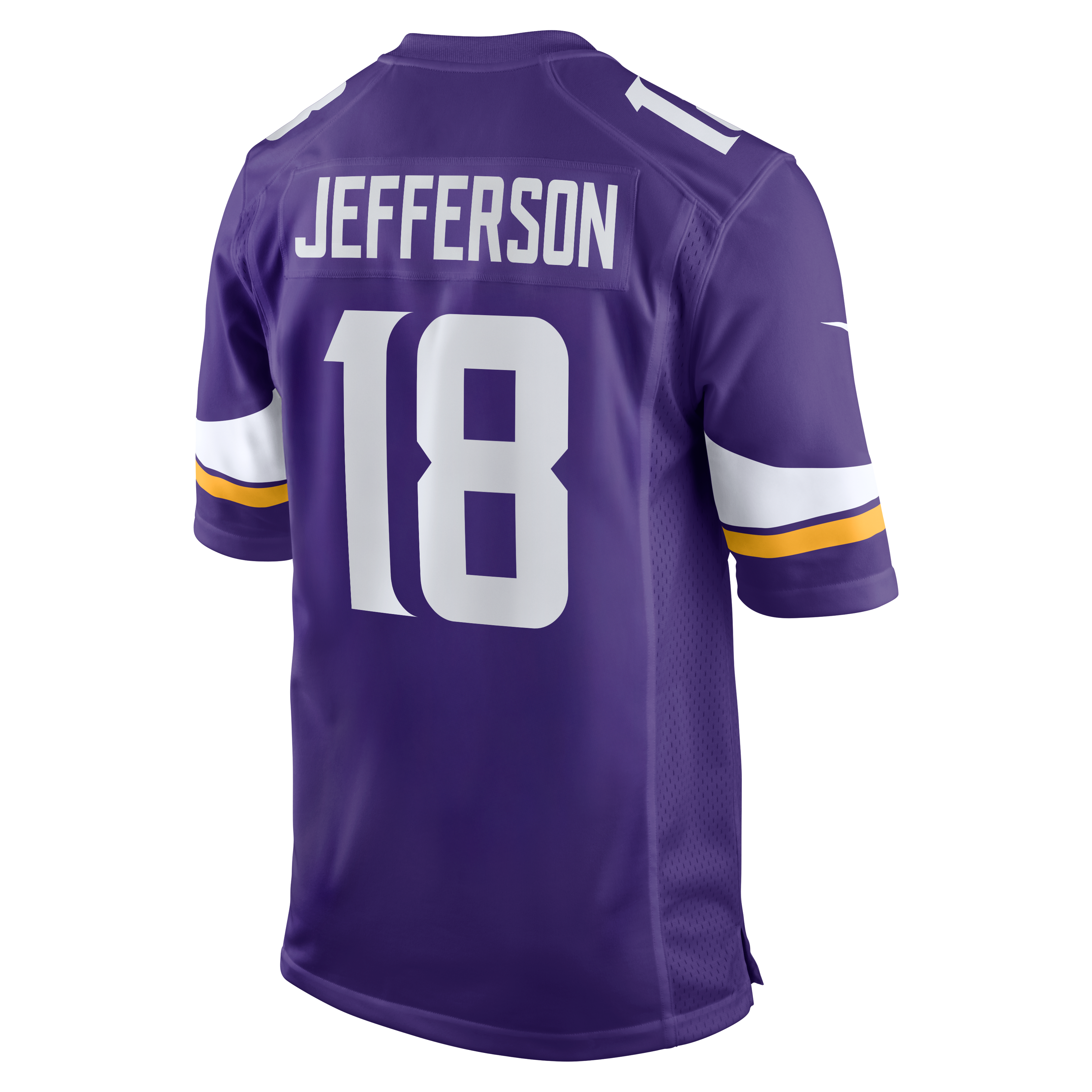 Justin Jefferson Minnesota Vikings Game Jersey Purple NFL Football Fan Wear Justin Jefferson