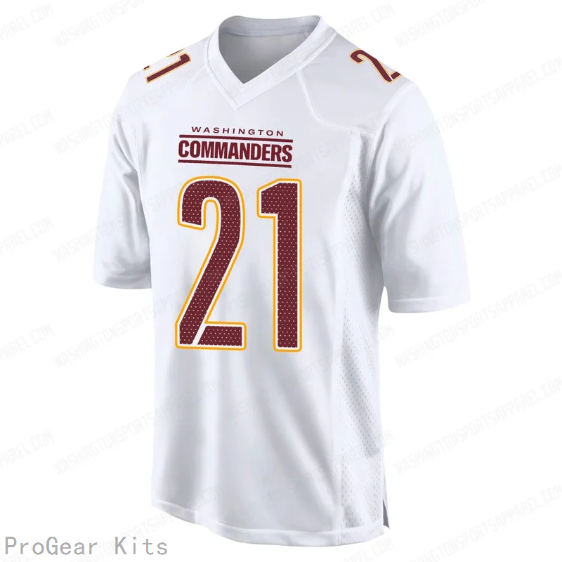 Earnest Byner Tundra Washington Commanders Game Jersey No.21 White NFL Football Fan Wear