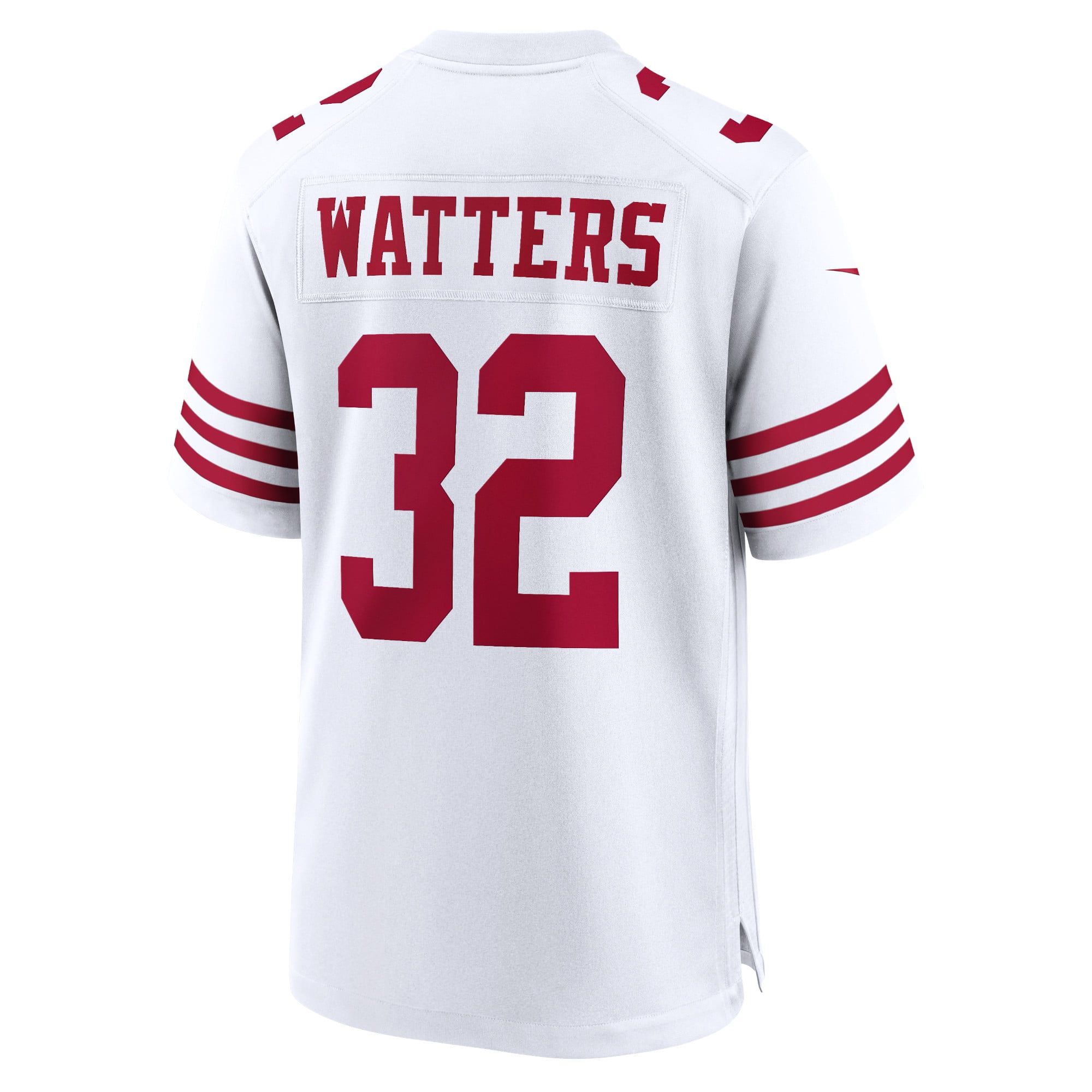 Ricky Watters Retired San Francisco 49ers Game Jersey White NFL Football Fan Wear Ricky Watters Retired