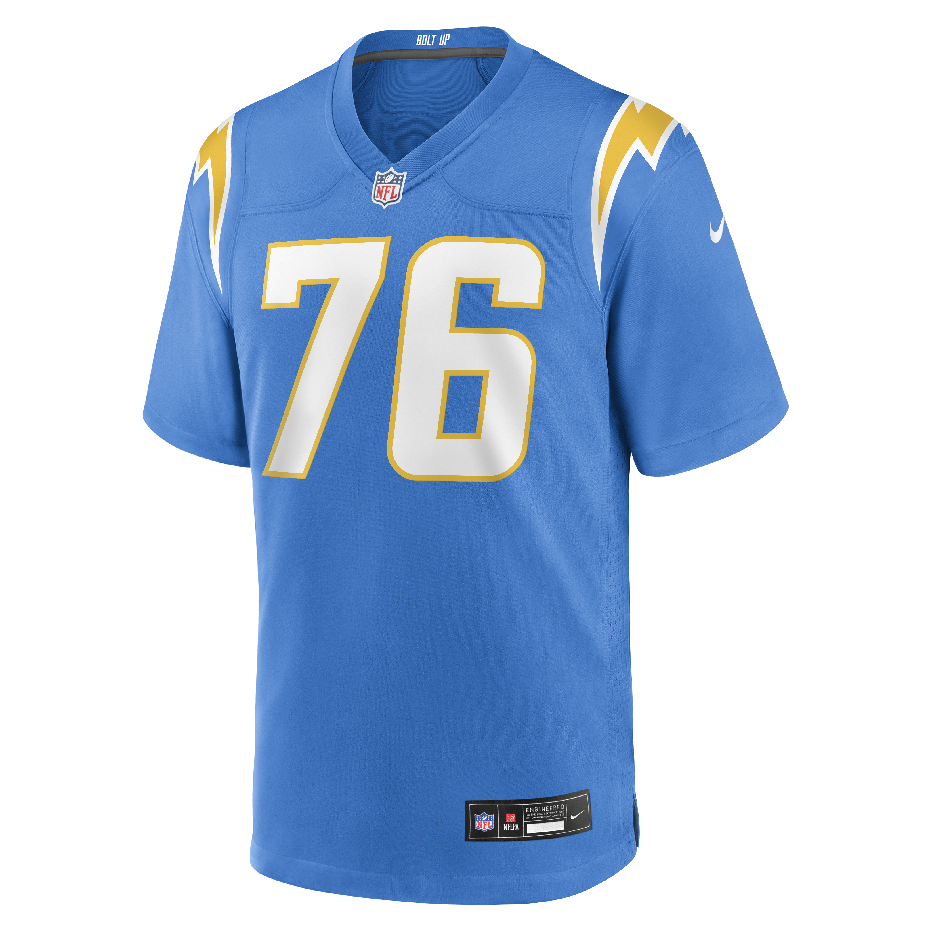 Joe Alt Los Angeles Chargers Game Jersey Powder Blue NFL Football Fan Wear