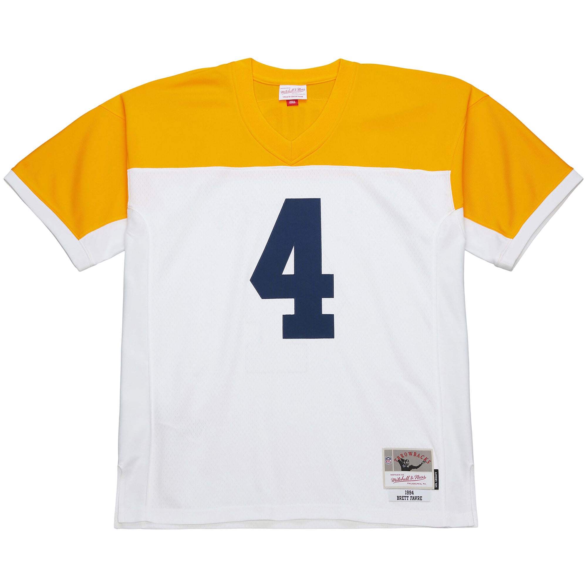 Brett Favre Mitchell Green Bay Packers Replica Jersey Green NFL Football Fan Wear