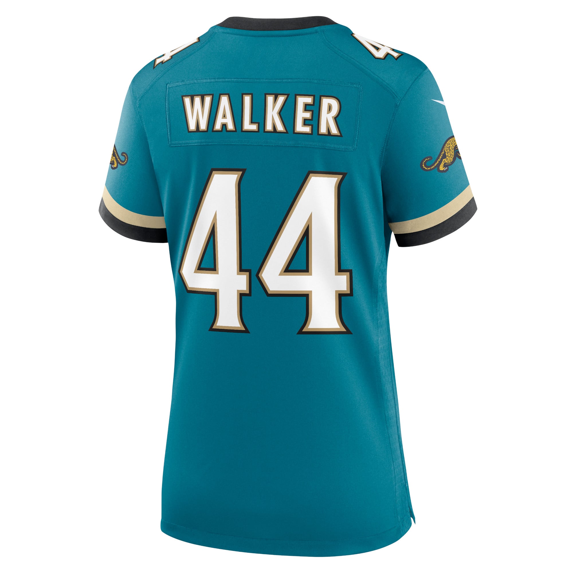 Travon Walker Prowler Jacksonville Jaguars Game Jersey Teal NFL Football Fan Wear