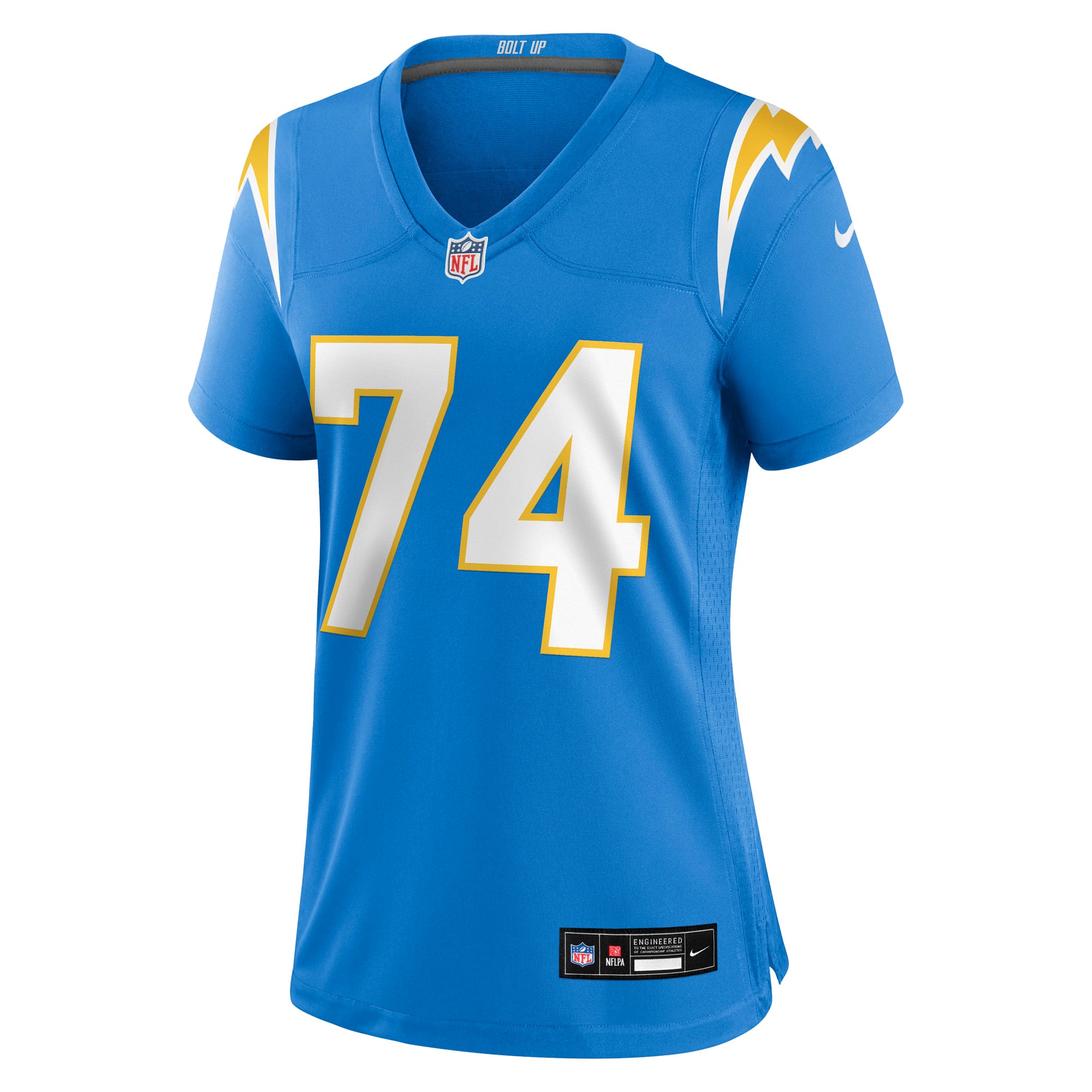 Kayode Awosika Los Angeles Chargers Game Jersey Powder Blue NFL Football Fan Wear