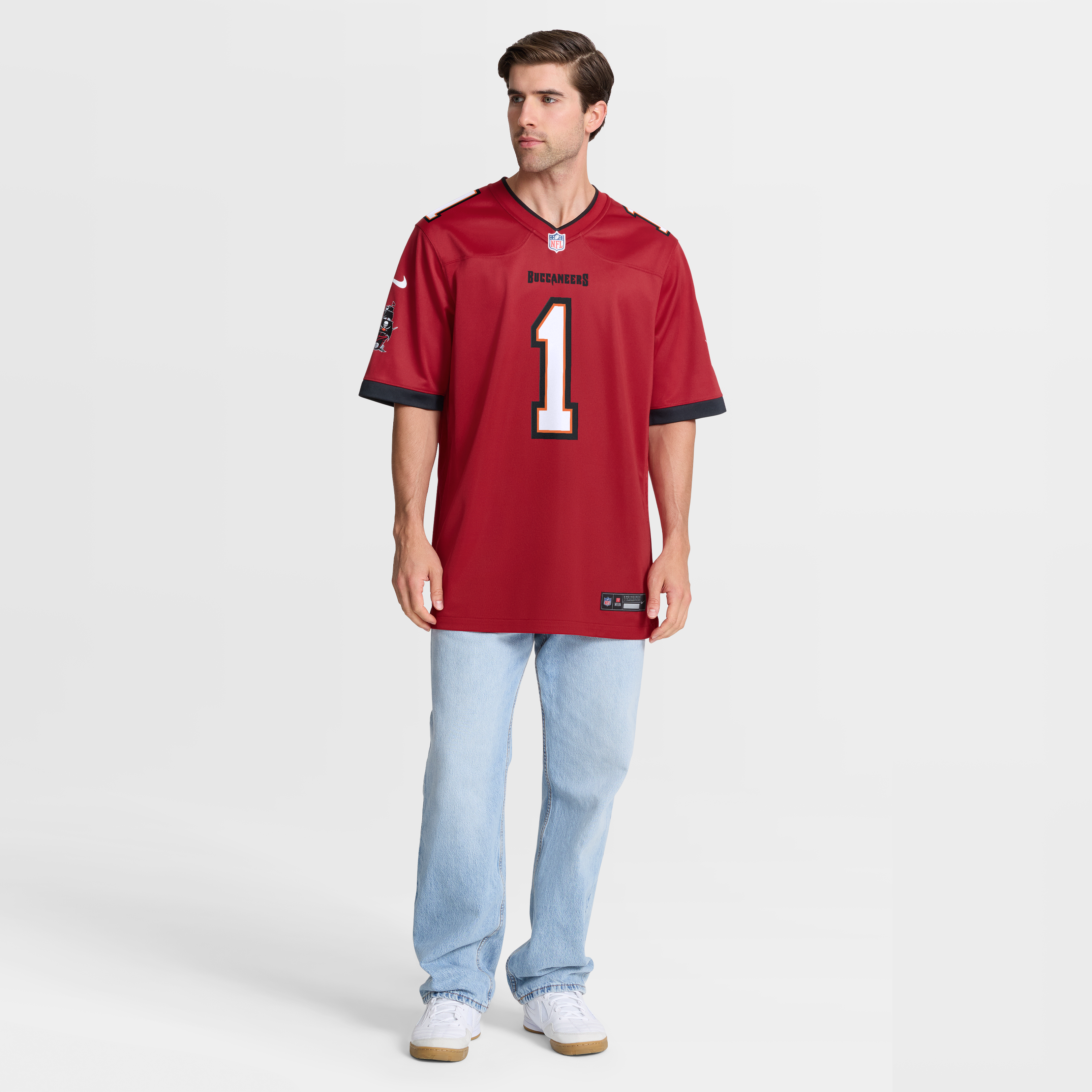 Kenneth Gainwell Tampa Bay Buccaneers Game Jersey Red NFL Football Fan Wear Kenneth Gainwell