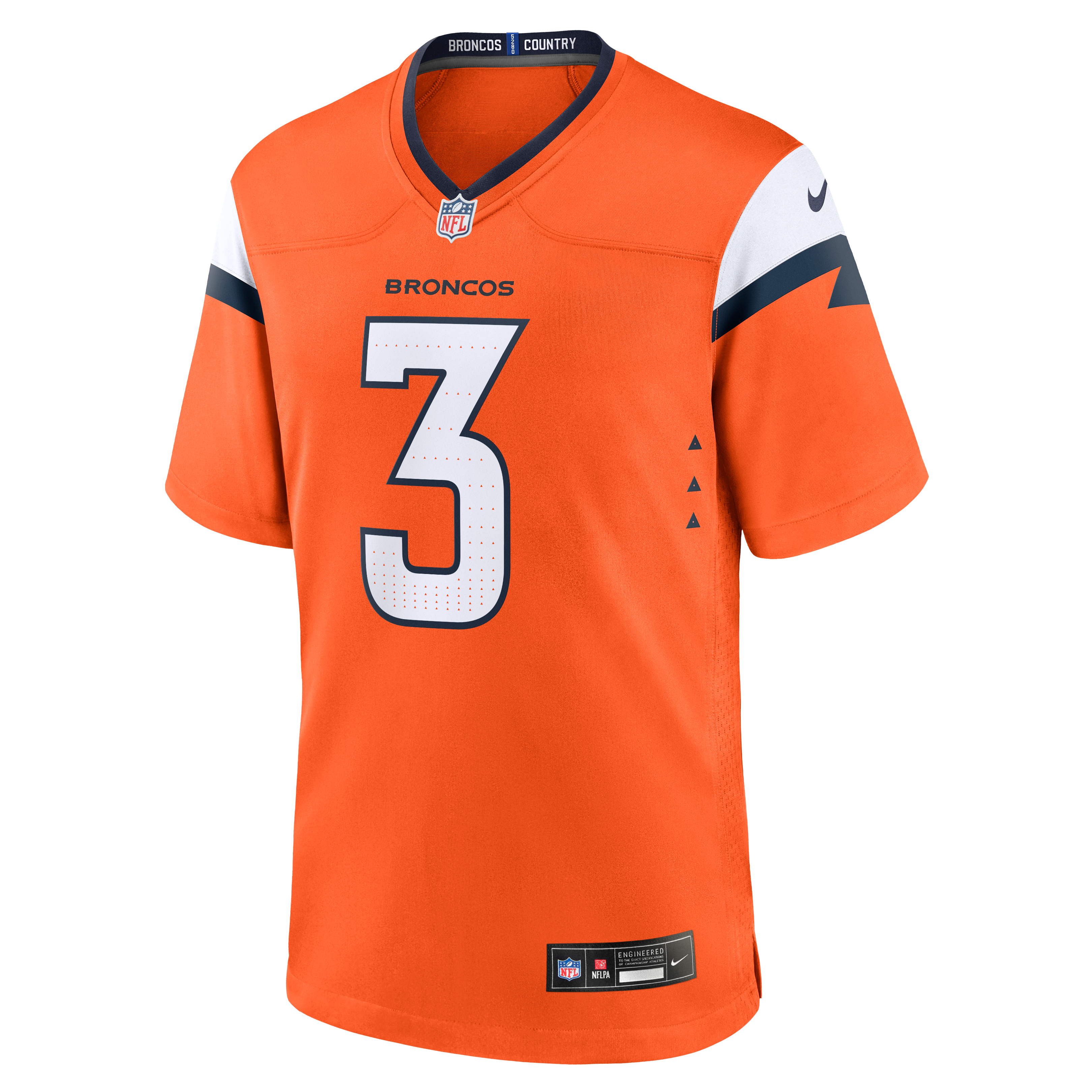 Wil Lutz Denver Broncos Game Jersey Orange NFL Football Fan Wear Wil Lutz