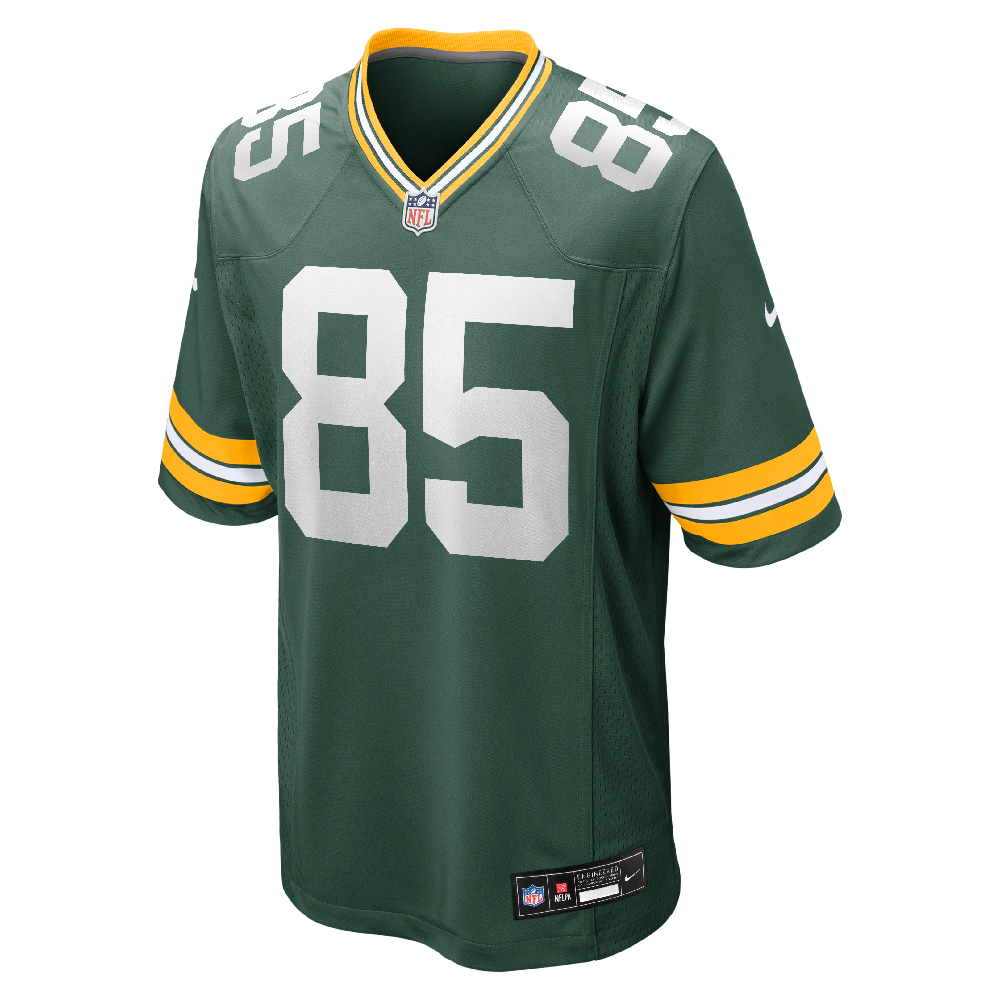 Corey Bradford Retired Green Bay Packers Player Jersey Green NFL Football Fan Wear Corey Bradford Retired