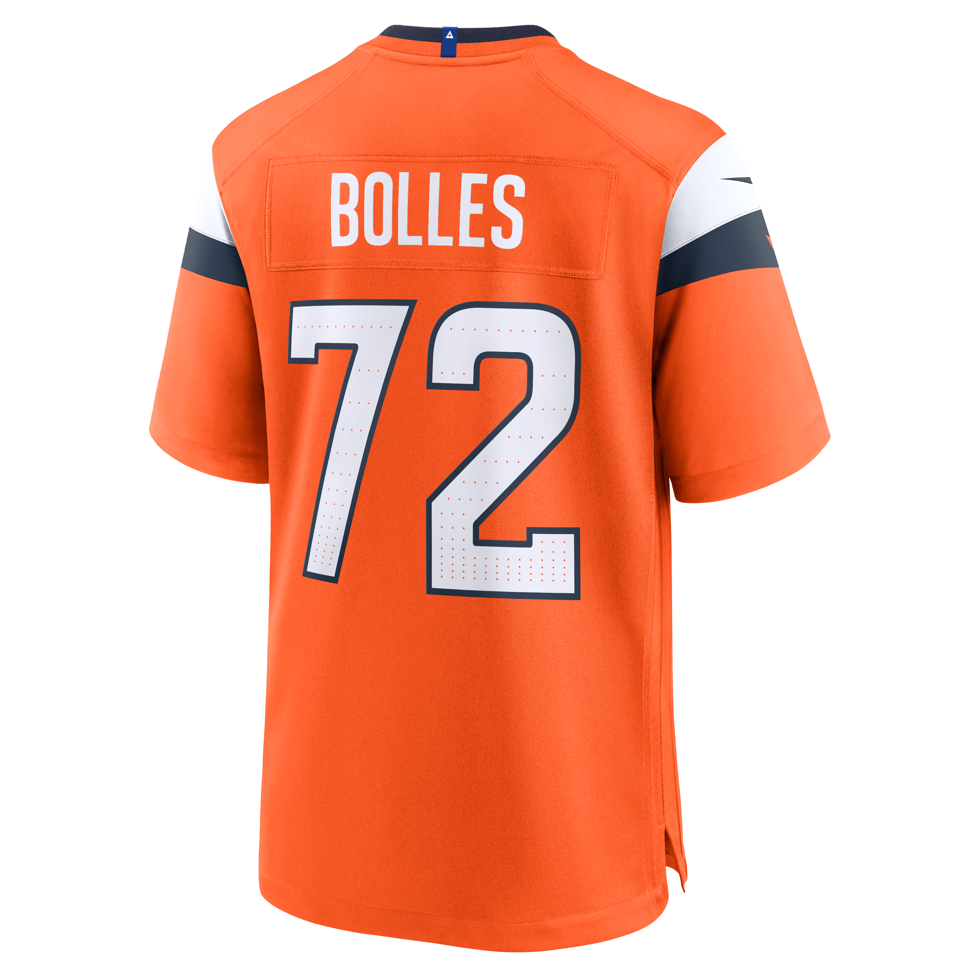 Garett Bolles Denver Broncos Game Jersey Orange NFL Football Fan Wear