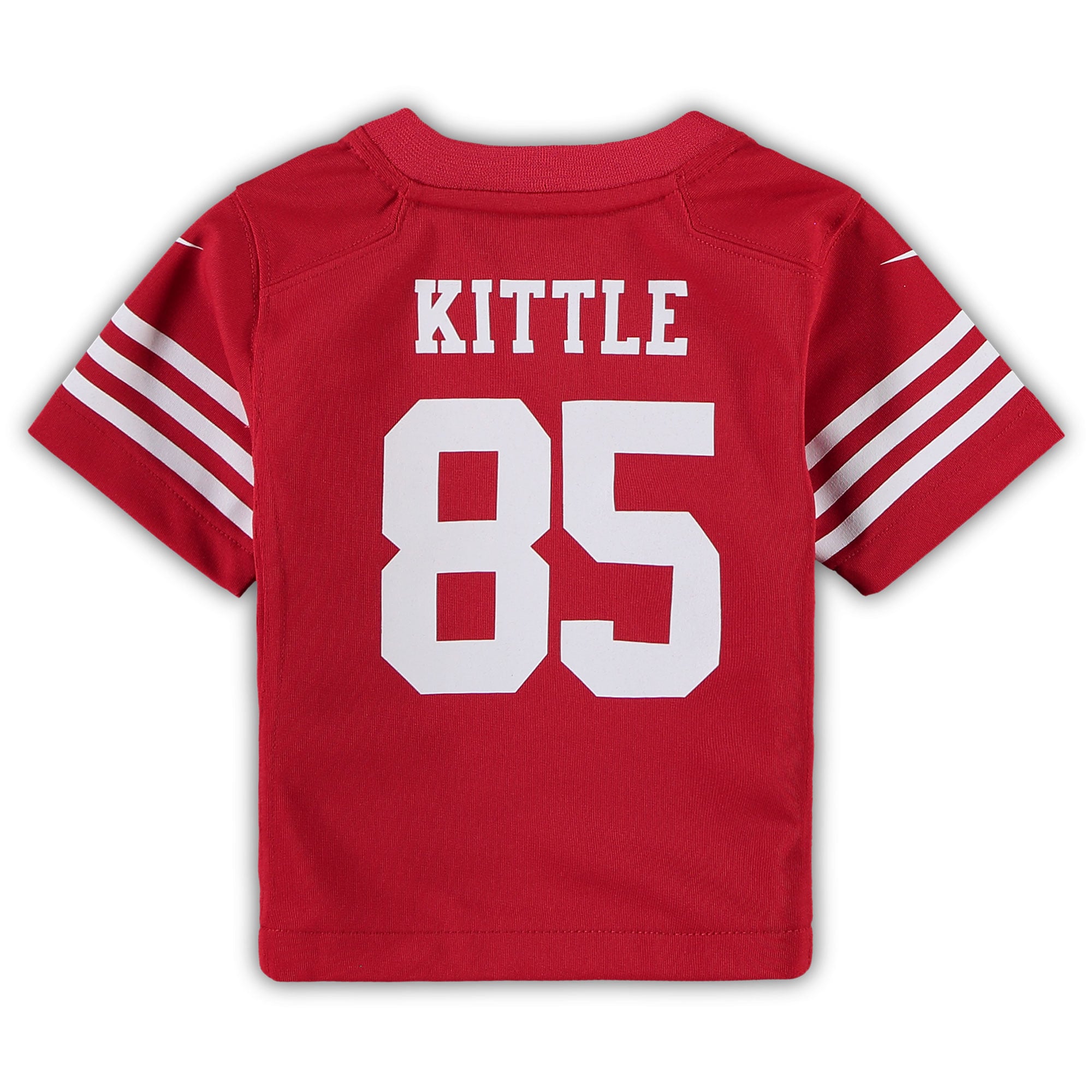 George Kittle San Francisco 49ers Player Jersey Scarlet NFL Football Fan Wear George Kittle