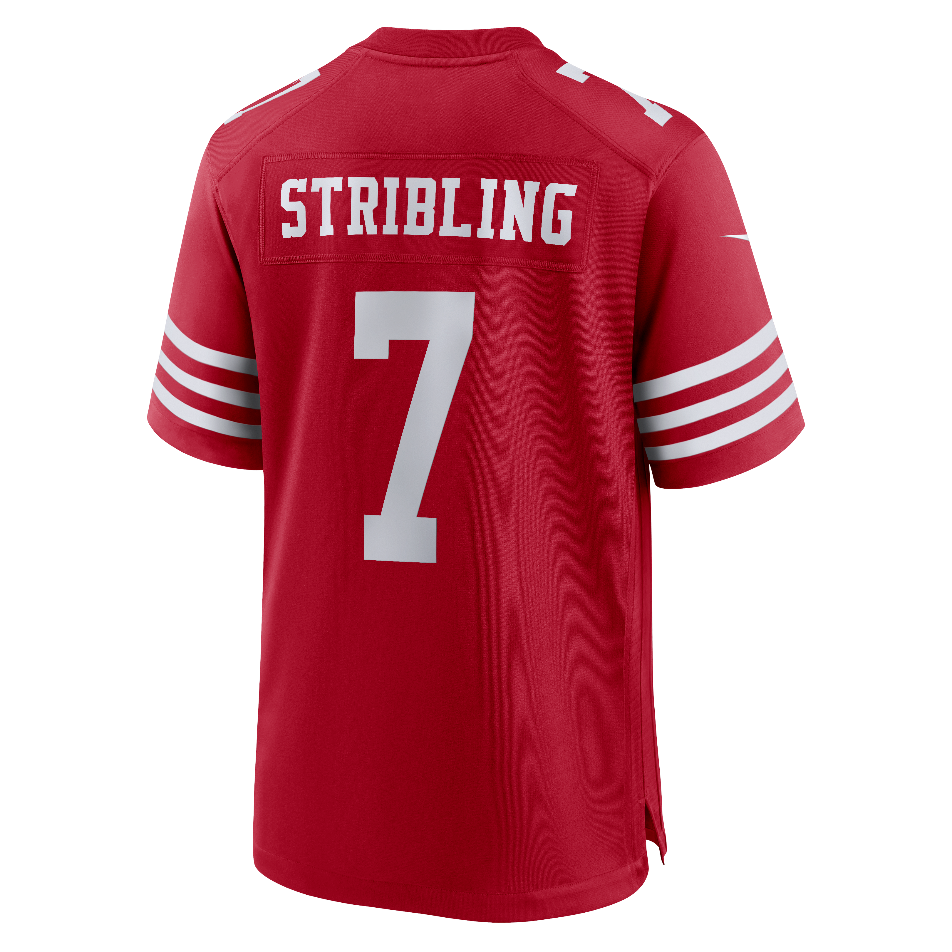 De'Zhaun Stribling San Francisco 49ers Game Jersey Scarlet NFL Football Fan Wear De'Zhaun Stribling