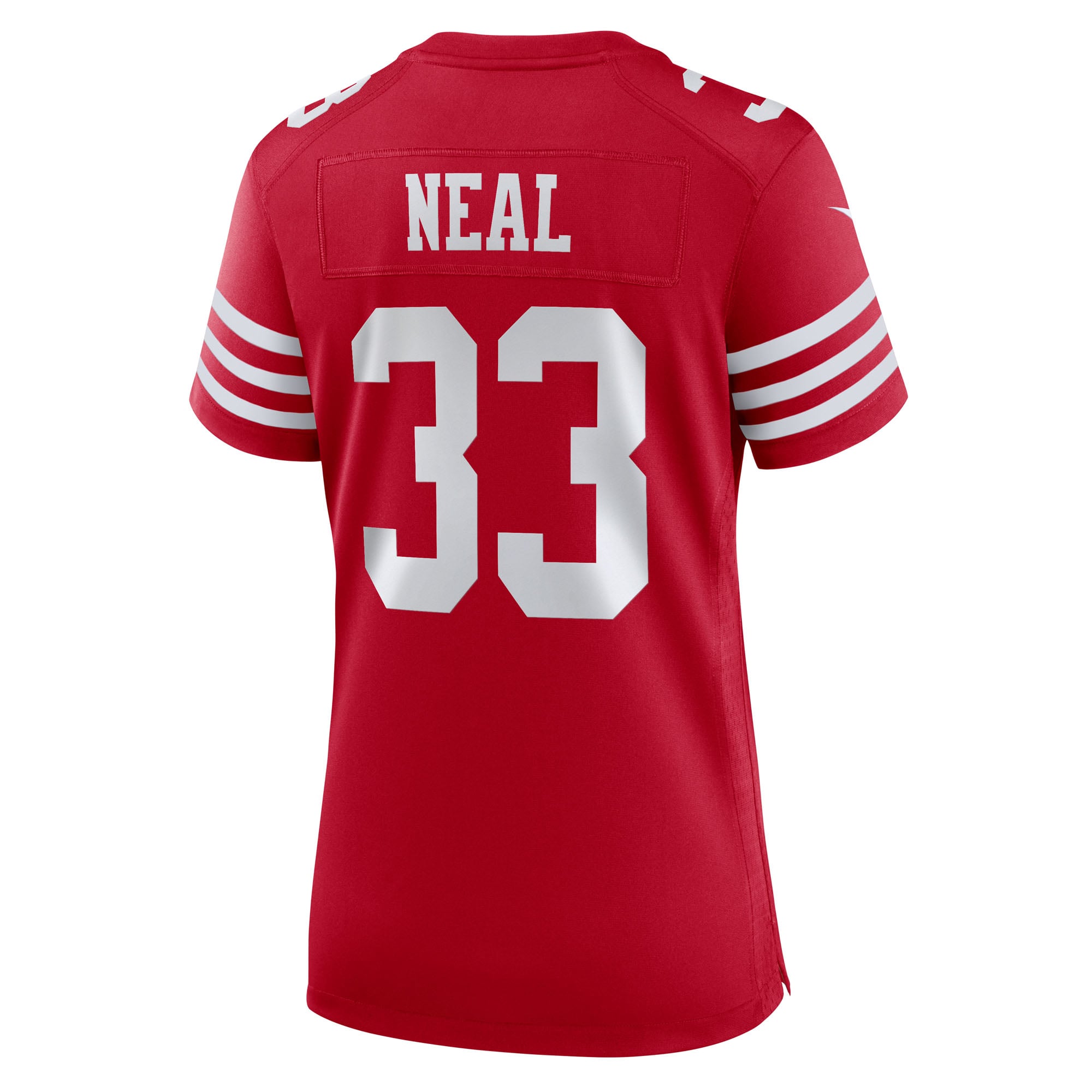 Siran Neal San Francisco 49ers Game Jersey Scarlet NFL Football Fan Wear Siran Neal