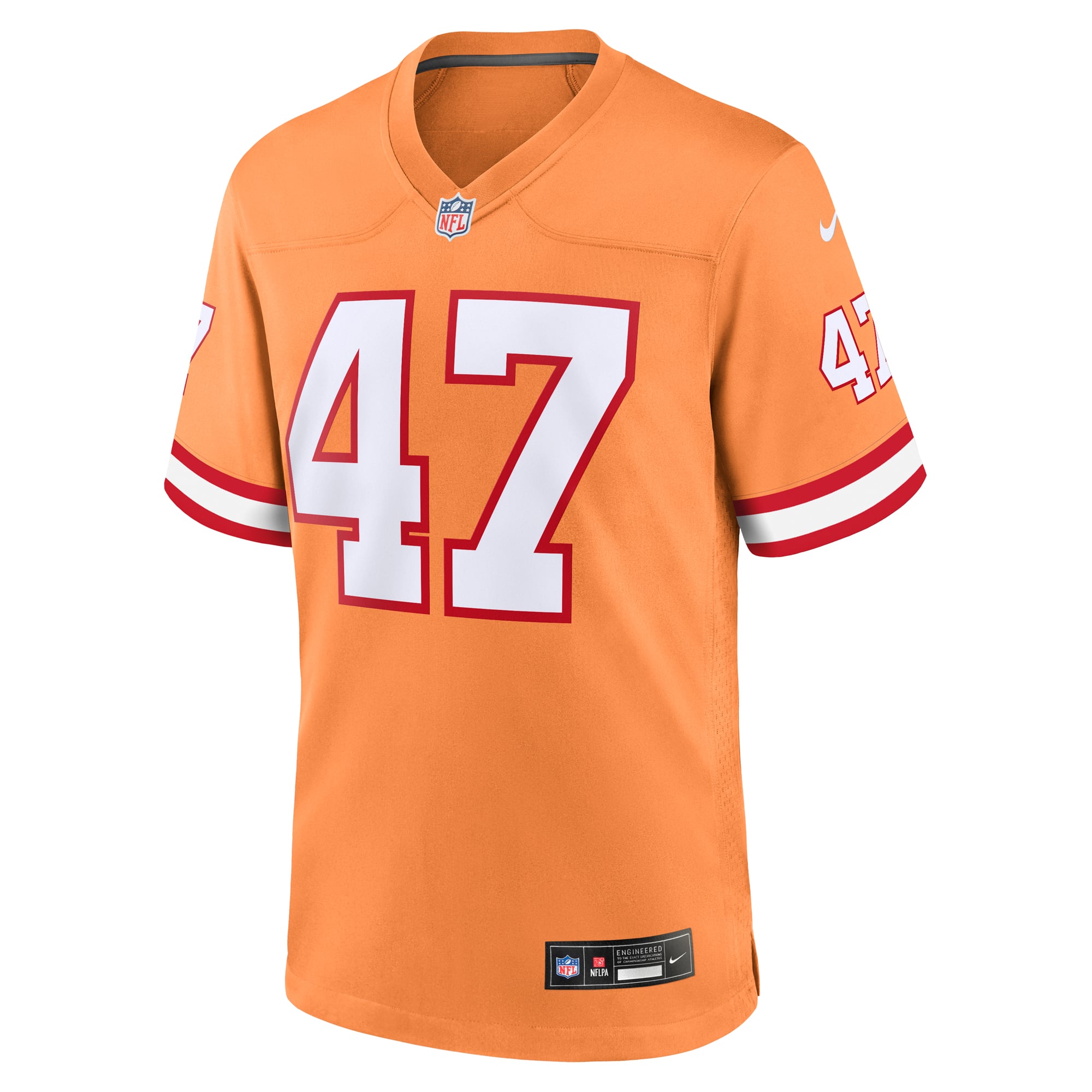 John Lynch Tampa Bay Buccaneers Game Jersey Orange NFL Football Fan Wear