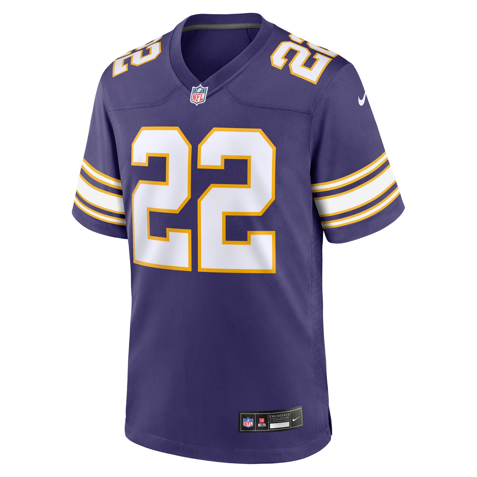 Retired Paul Krause Minnesota Vikings Alternate Jersey Purple NFL Football Fan Wear Retired Paul Krause