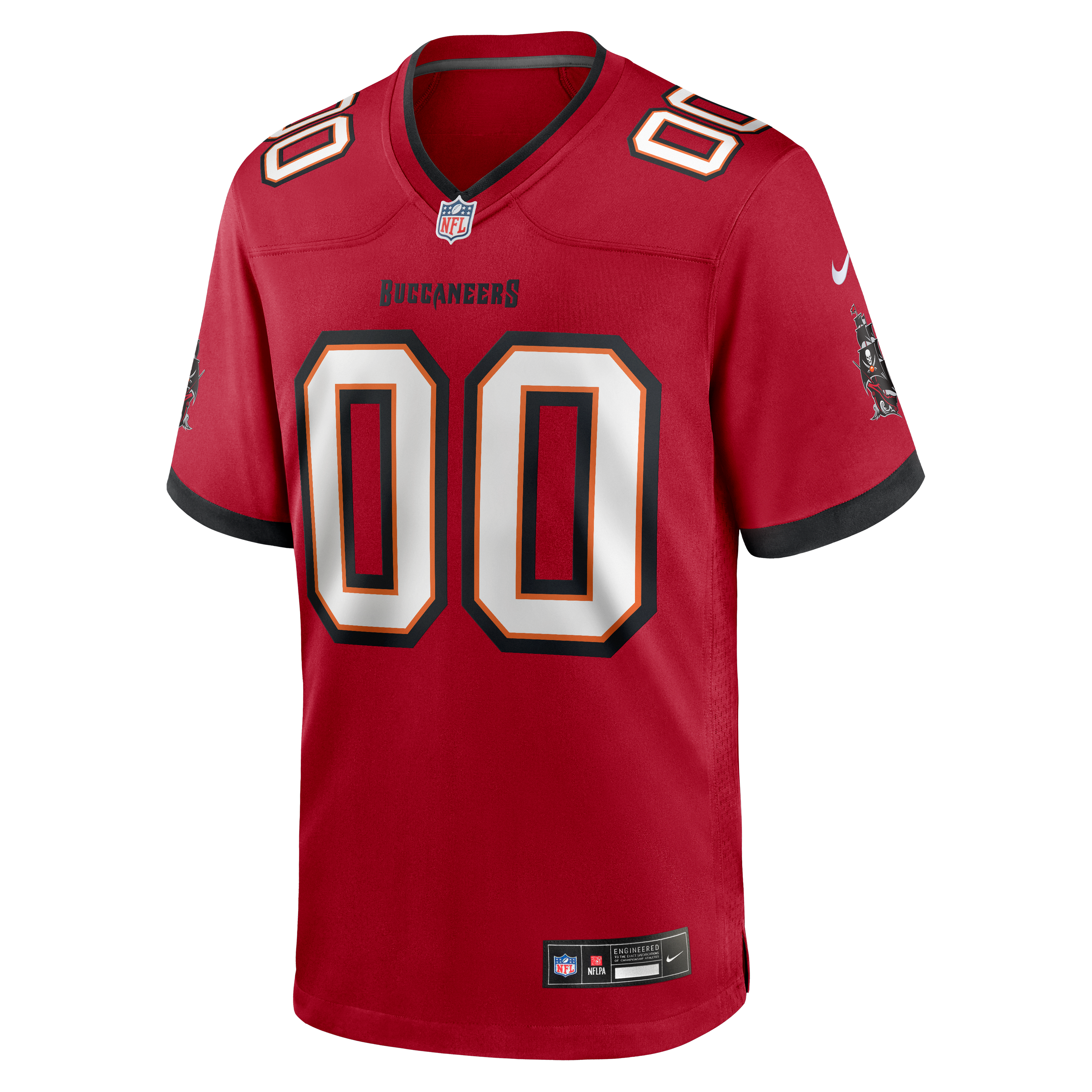 Tampa Bay Buccaneers Game Jersey Red NFL Football Fan Wear Custom Number