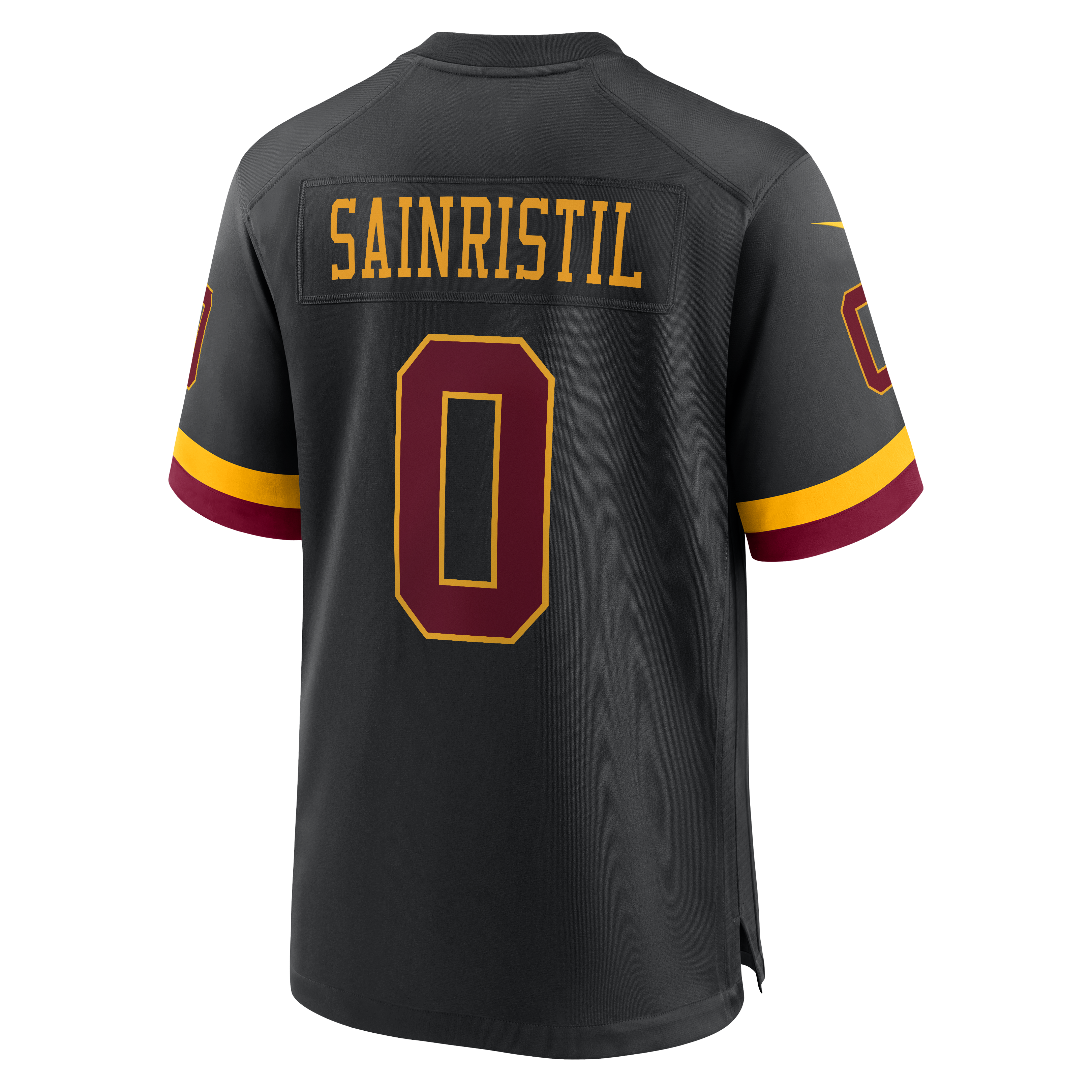 Mike Sainristil Washington Commanders Game Jersey Black NFL Football Fan Wear