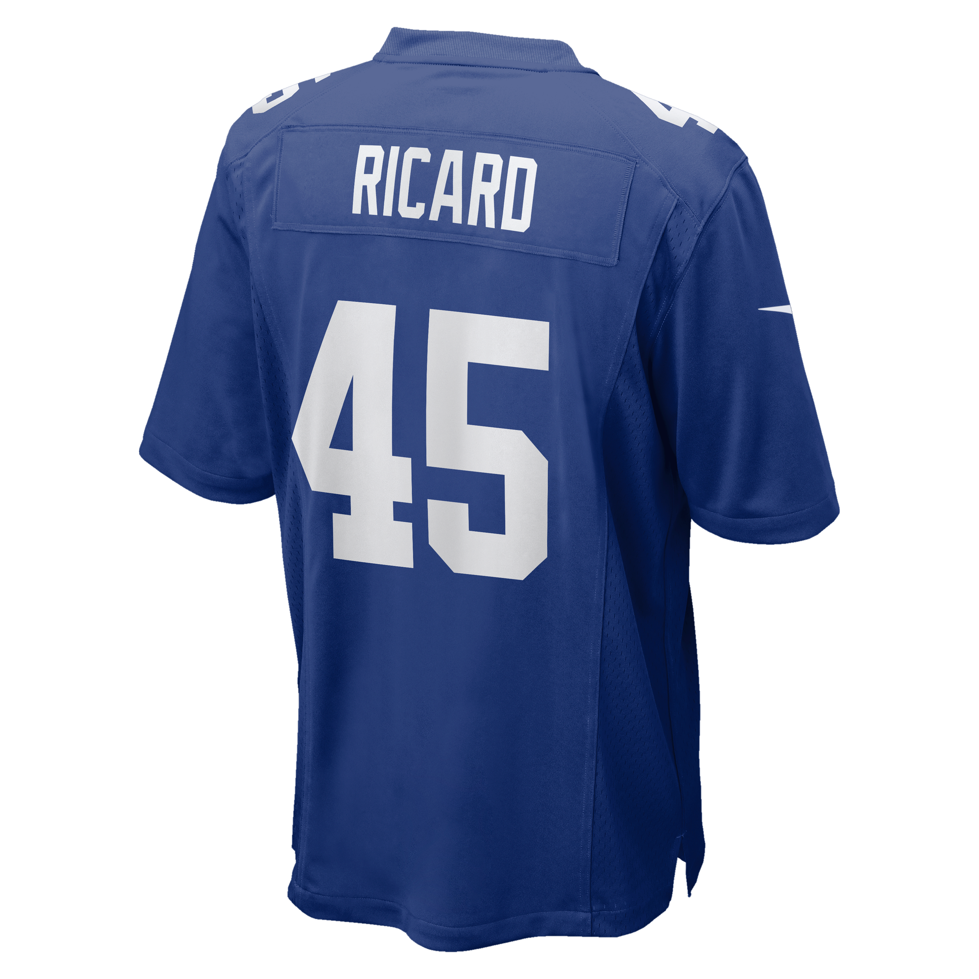 Patrick Ricard New York Giants Game Jersey Royal NFL Football Fan Wear