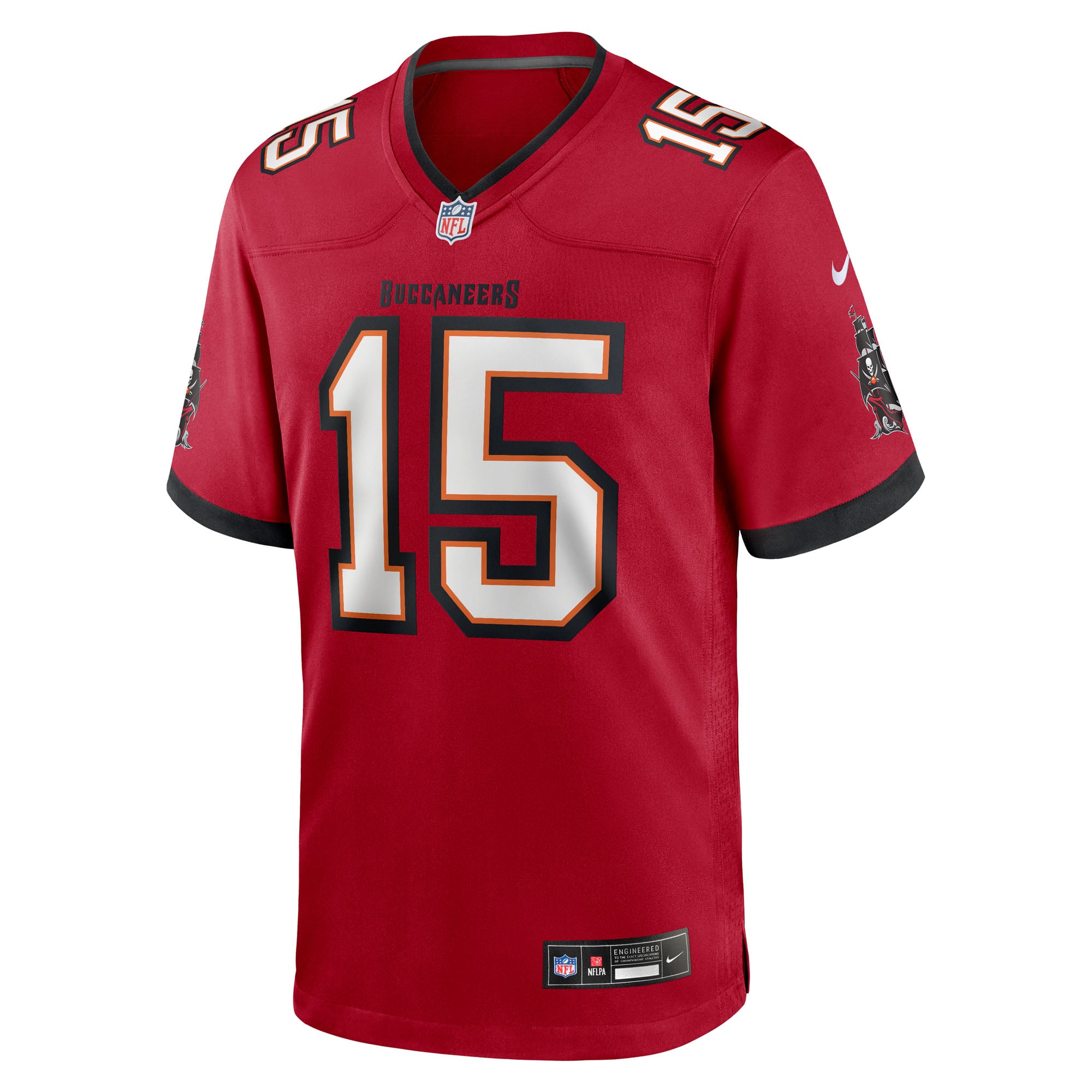 Tez Johnson Tampa Bay Buccaneers Game Jersey Red NFL Football Fan Wear