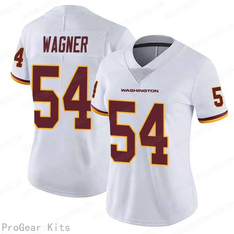 Bobby Wagner Washington Commanders Jersey No.54 White NFL Football Fan Wear