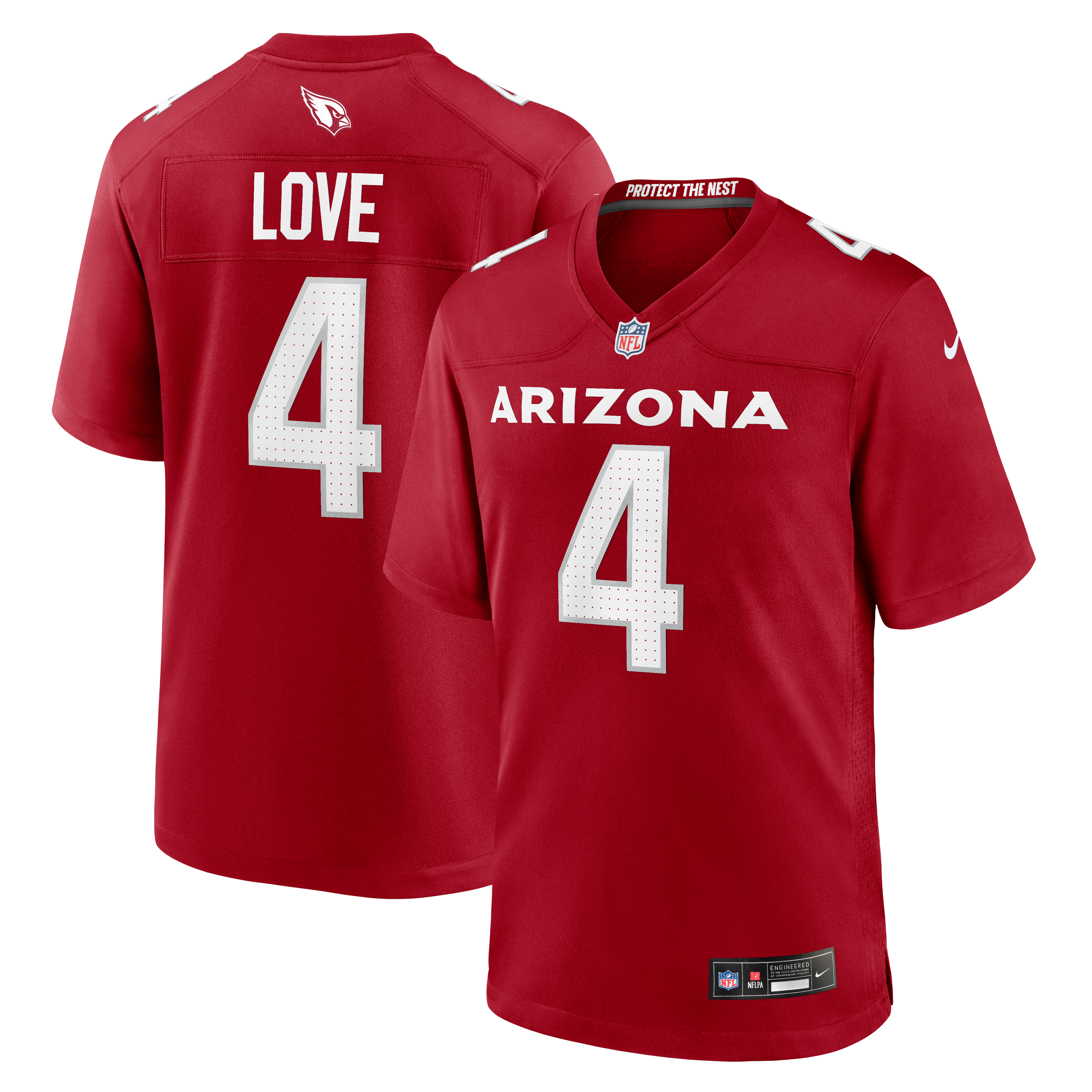 Jeremiyah Love Round Arizona Cardinals Game Jersey No.3 Cardinal NFL Football Fan Wear